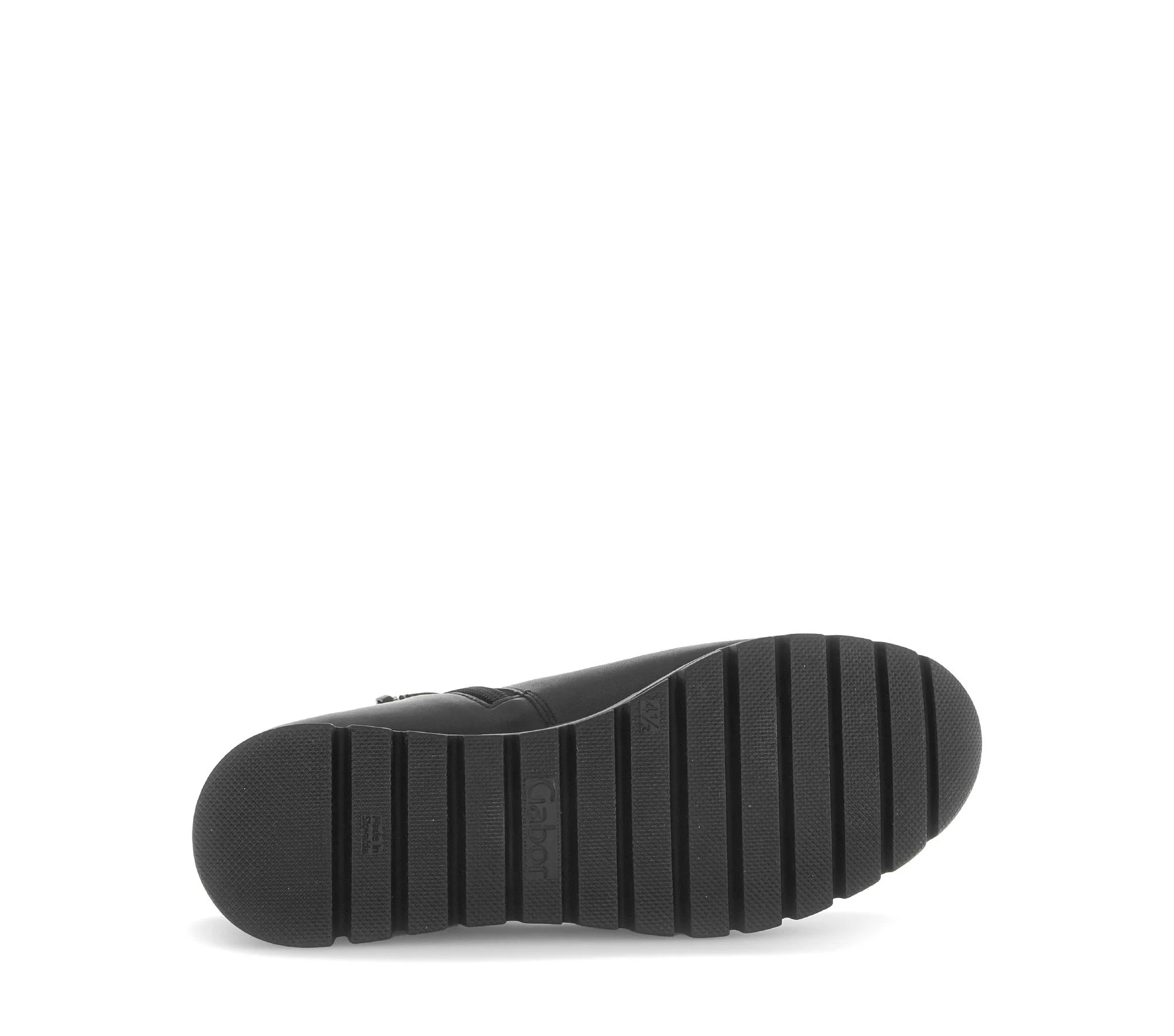 Bottines noires en cuir lisse - Image 7