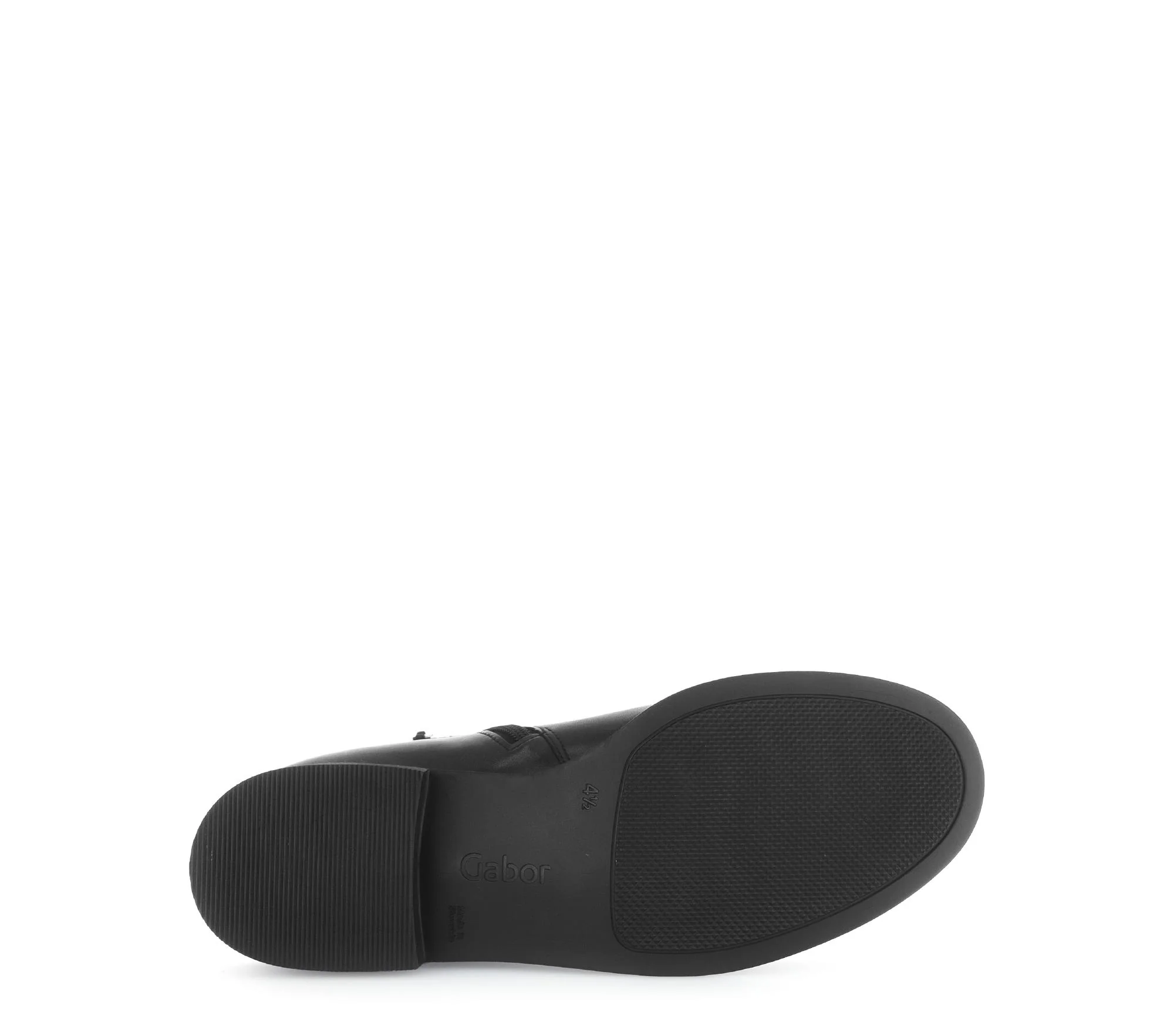 Bottines noires en cuir lisse - Image 7