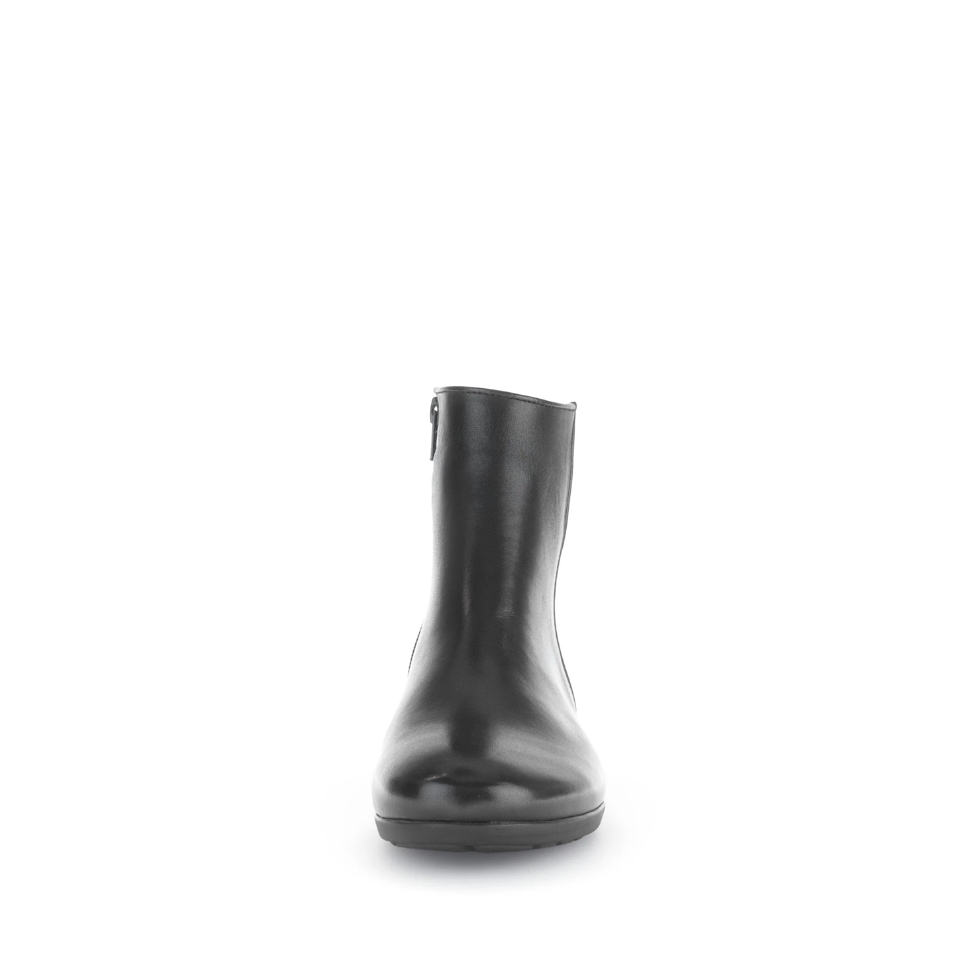 Bottines noires en cuir lisse - Image 5