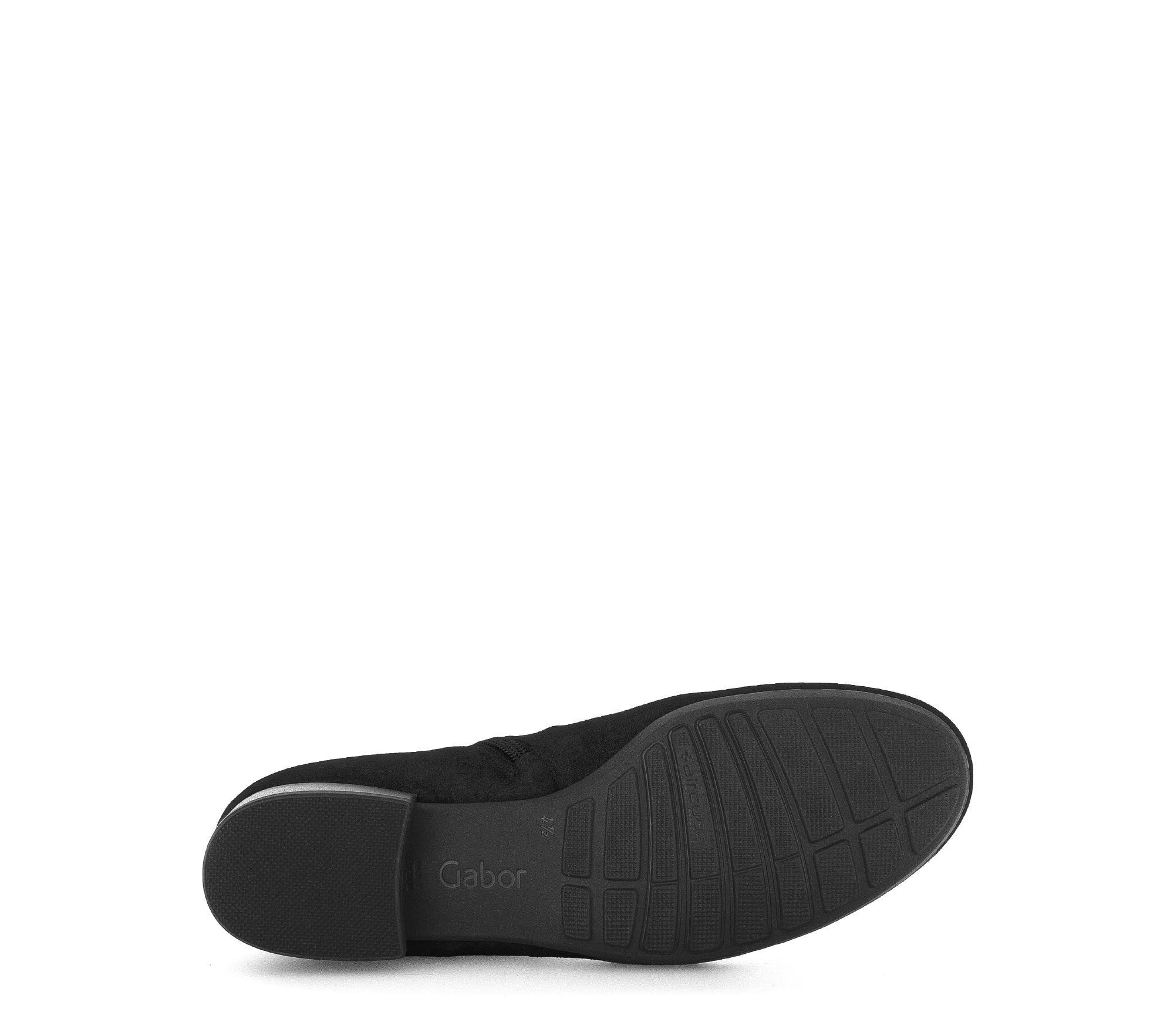 Bottines noires en cuir lisse - Image 7