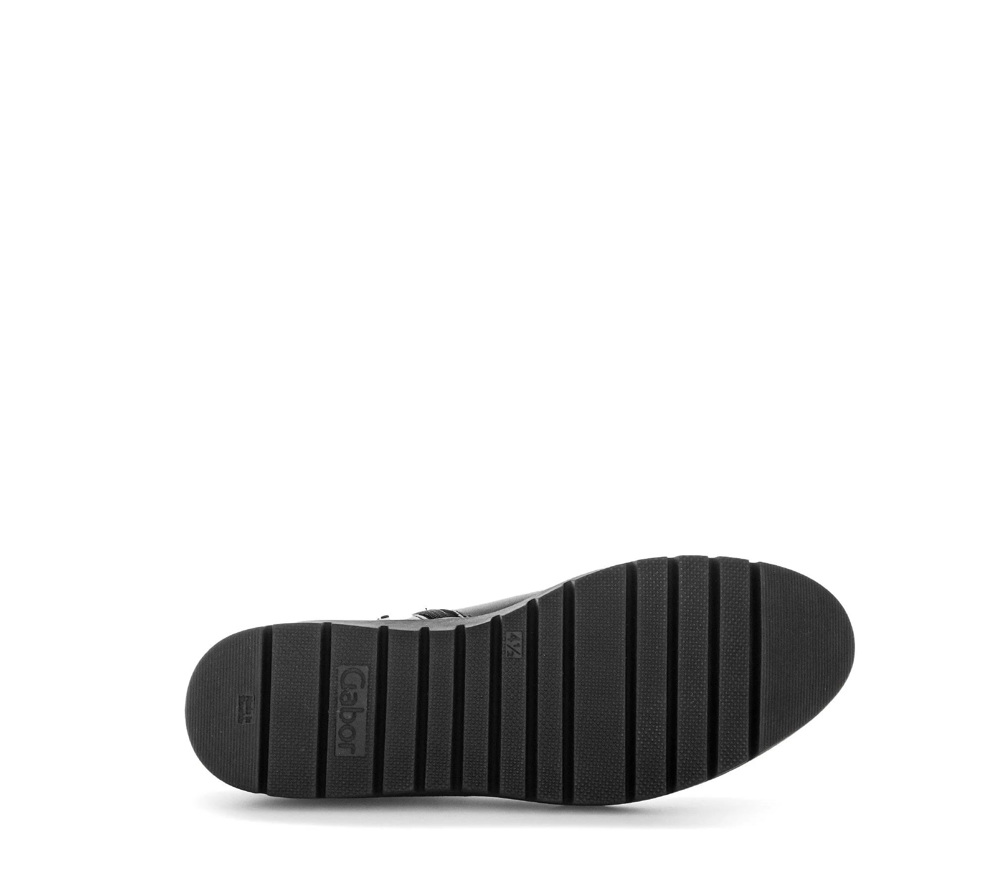 Bottines noires en cuir lisse - Image 7