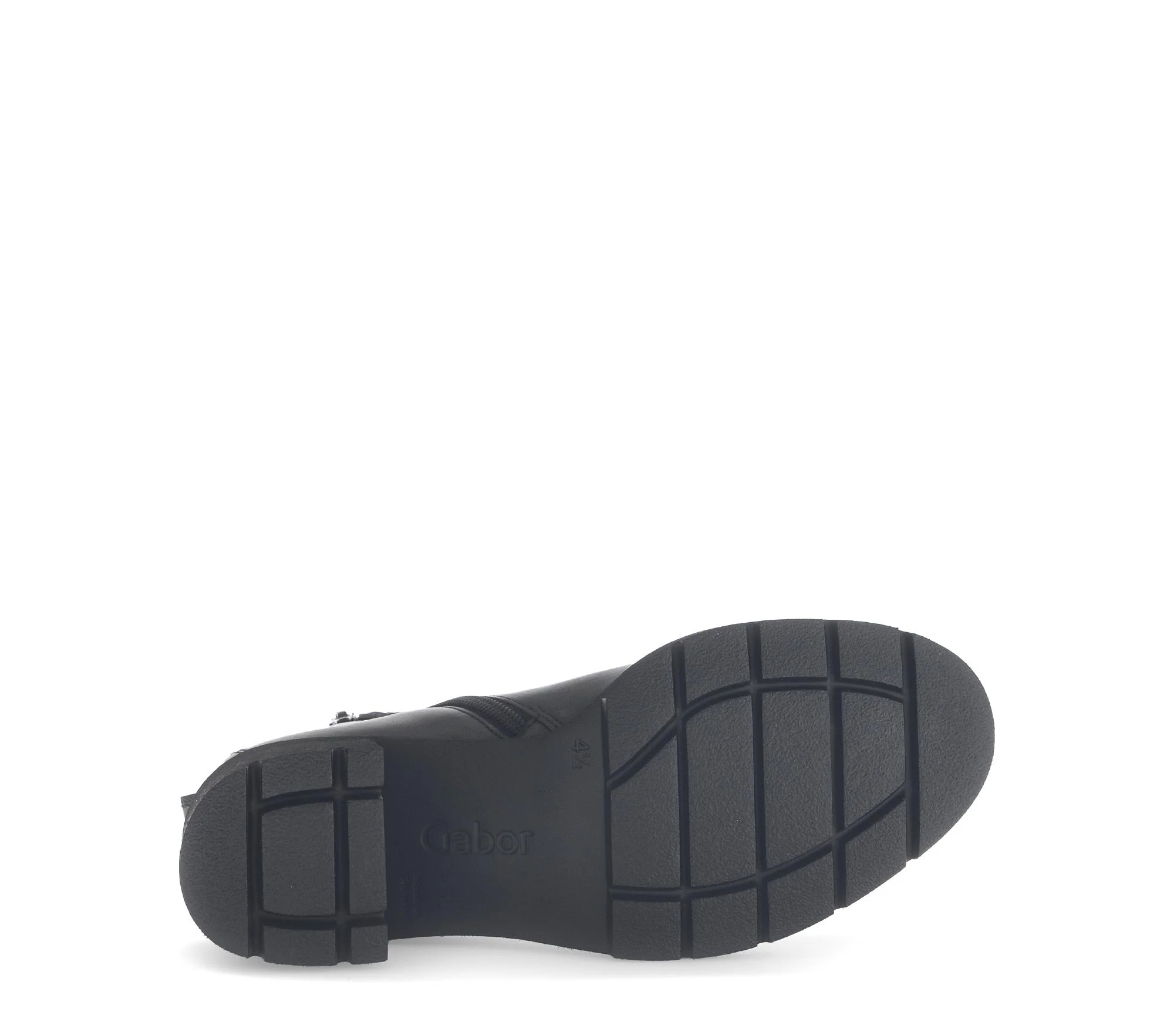 Bottines noires en cuir lisse - Image 7