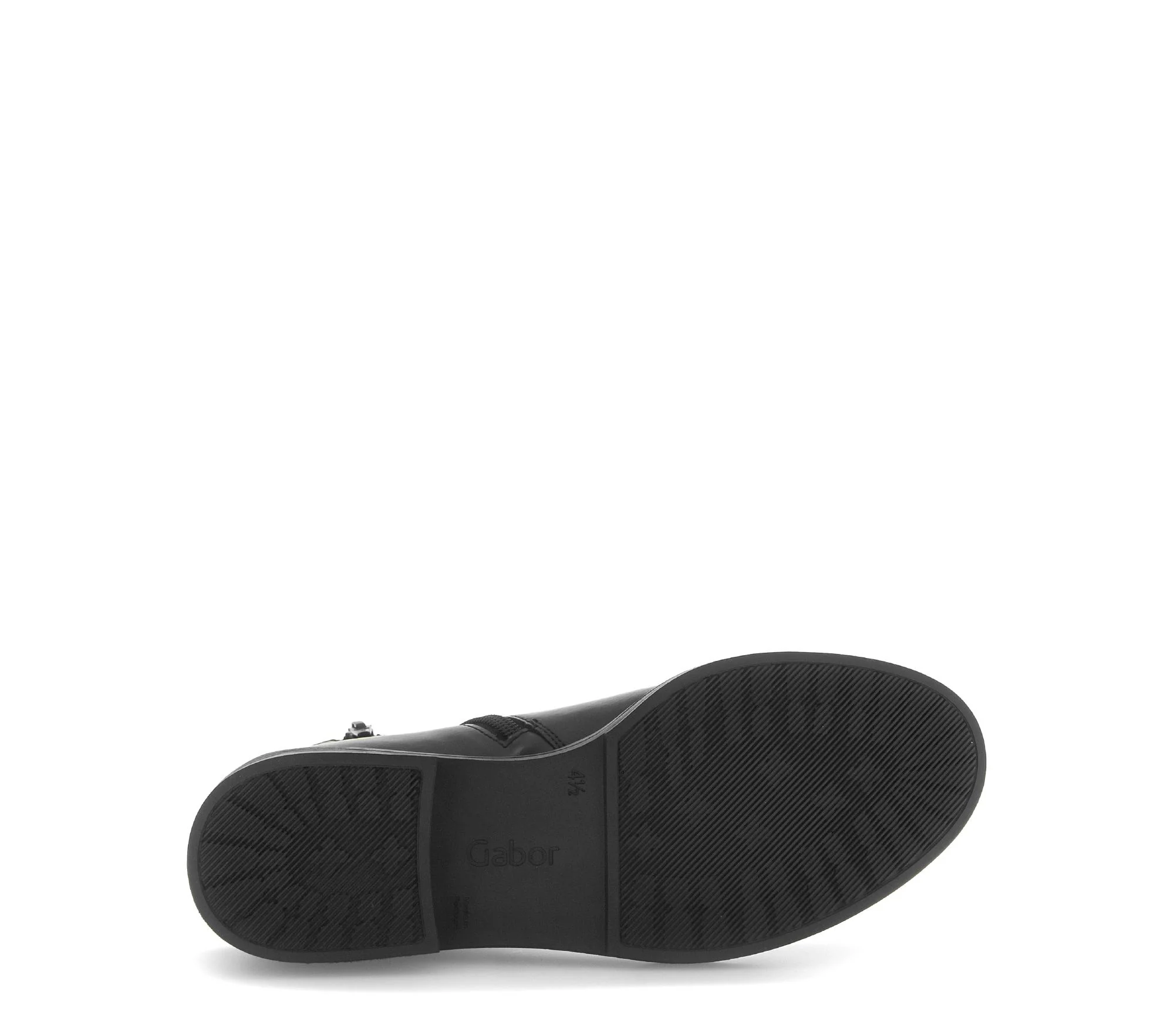 Bottines noires en cuir lisse - Image 7