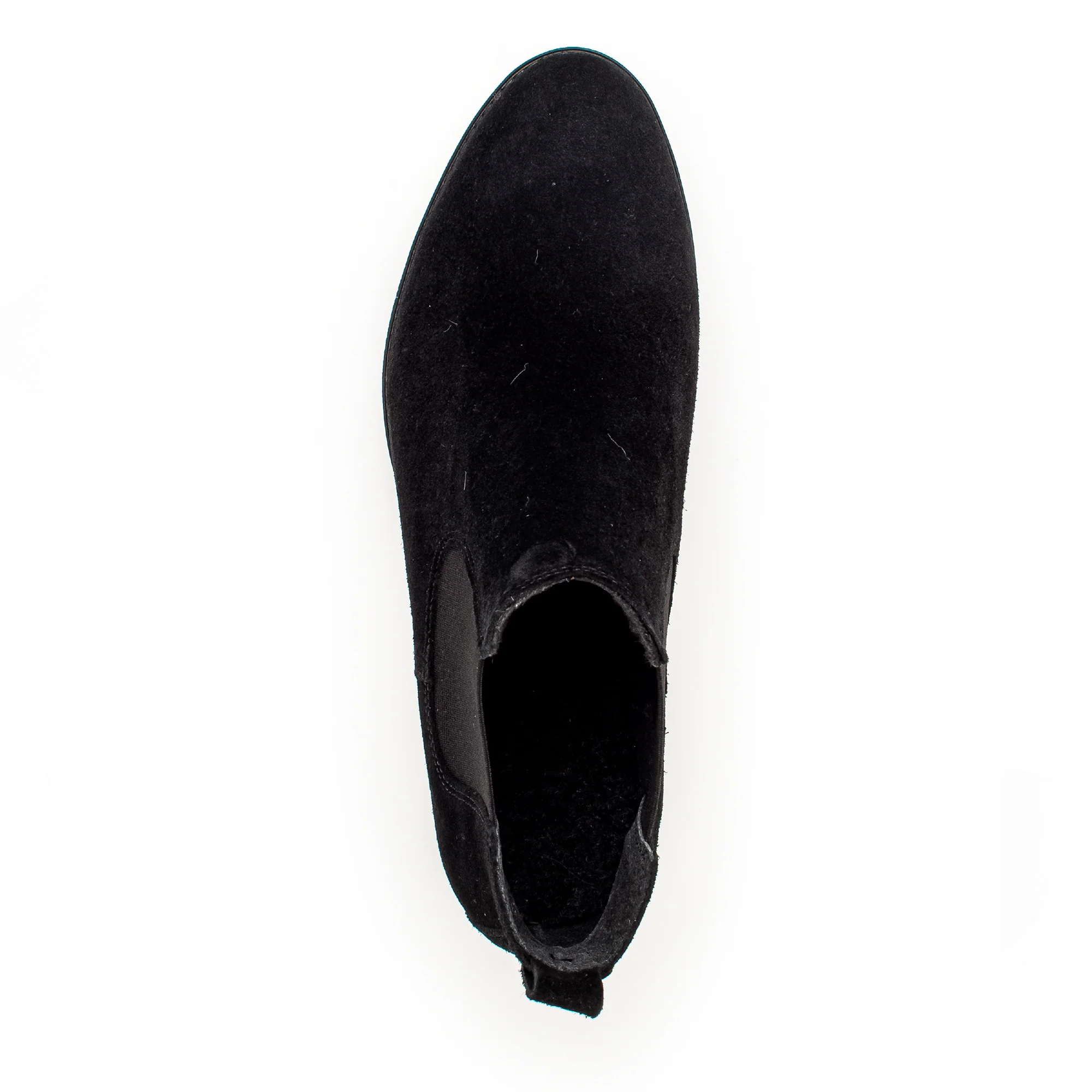 Bottines noires en suède - Image 3