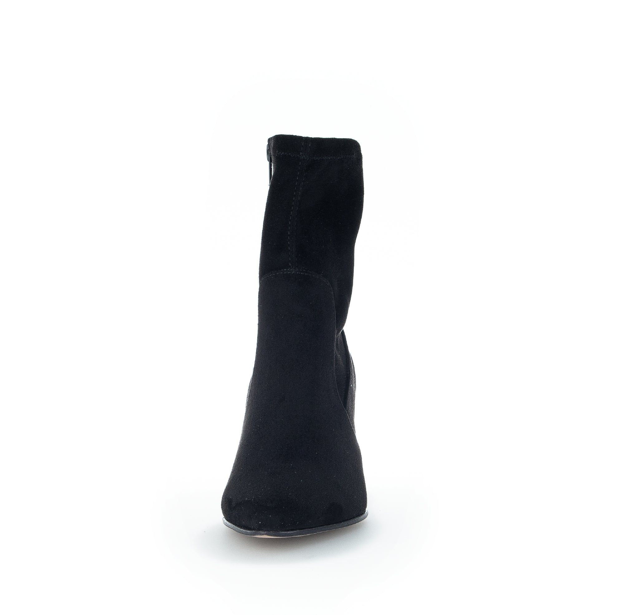 Bottines noires en textile - Image 4