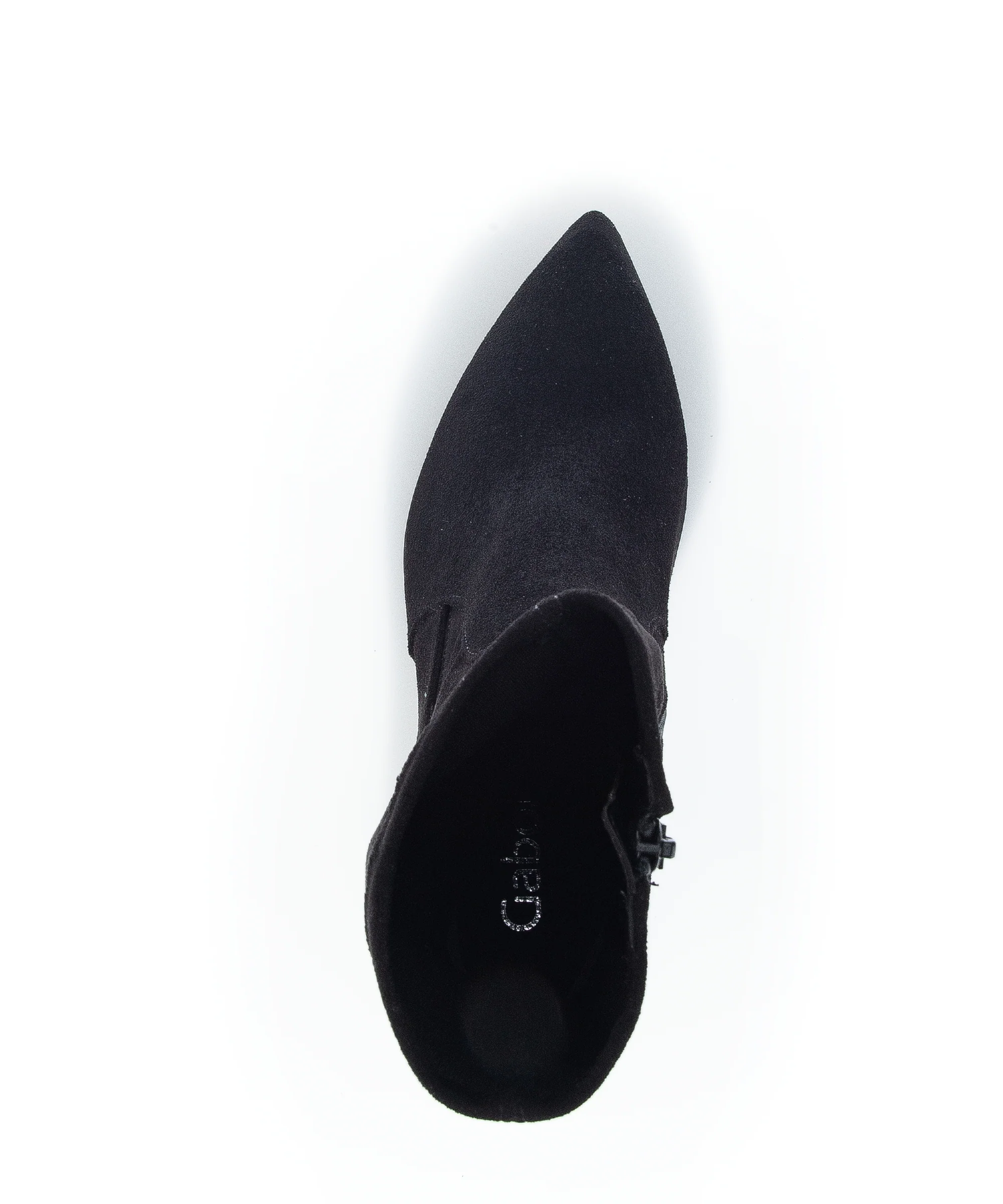 Bottines noires en textile - Image 5