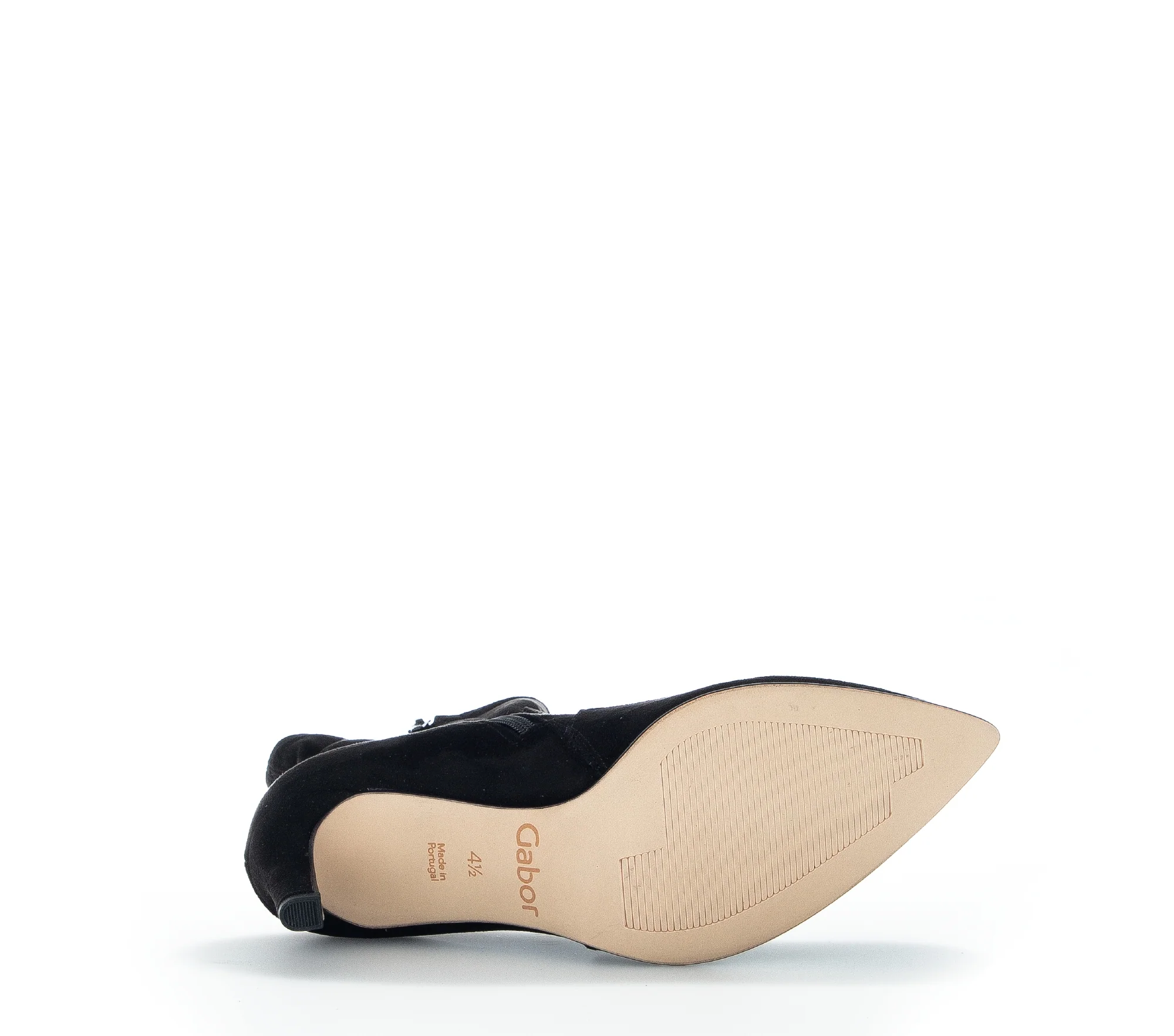 Bottines noires en textile - Image 6