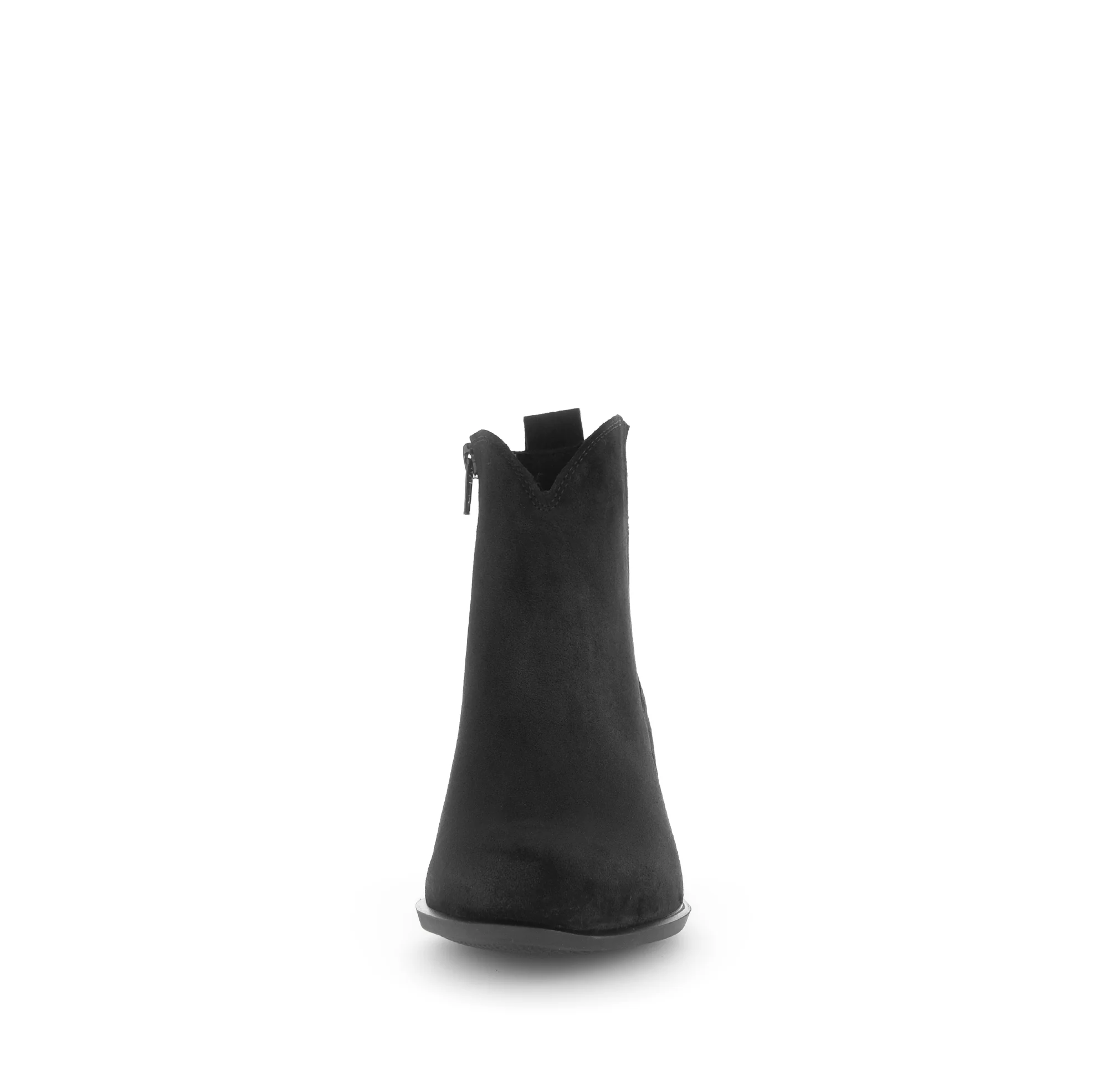 Bottines noirs en cuir velours - Image 4