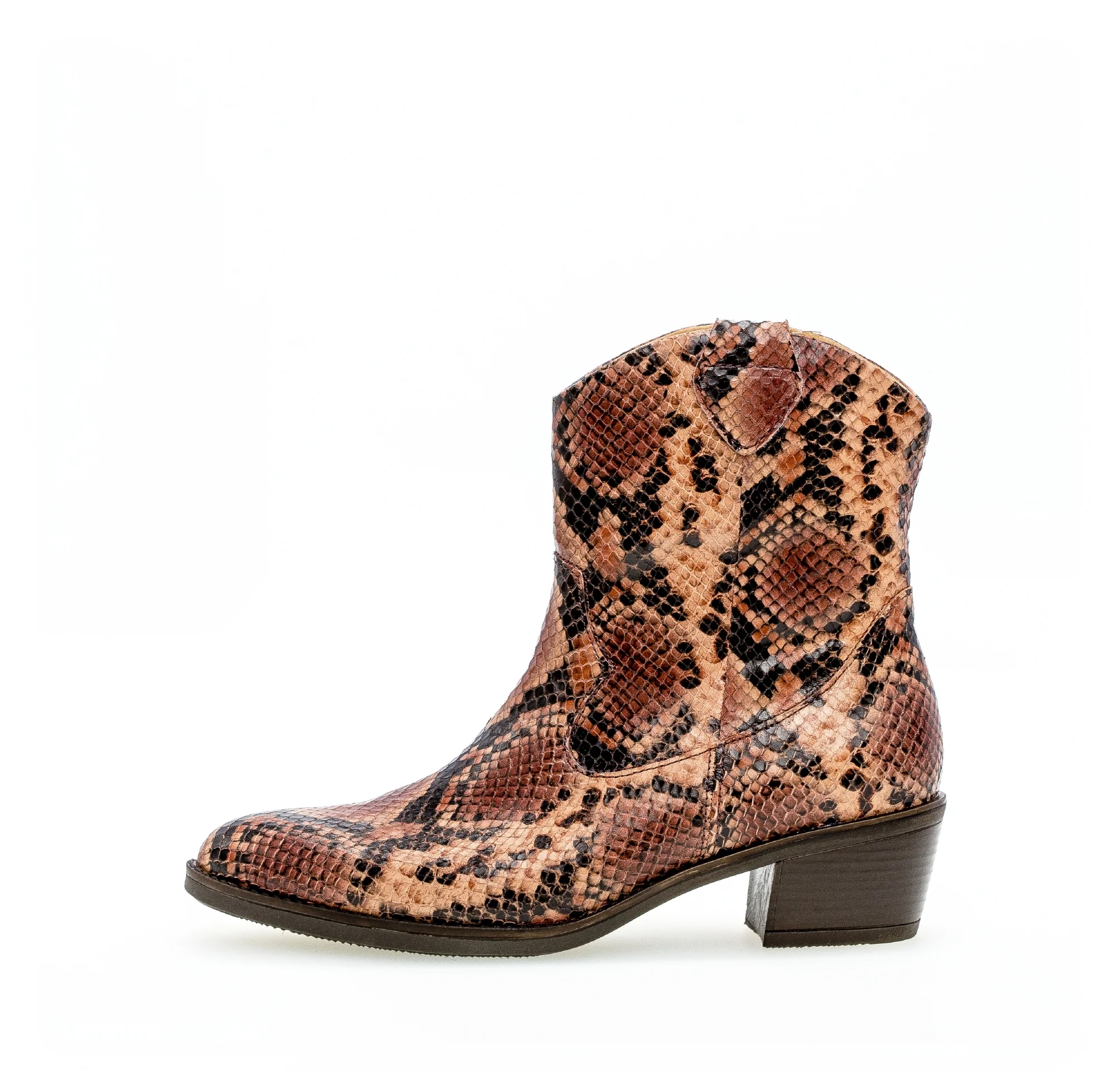 Bottines santiag effet python en cuir - Image 2