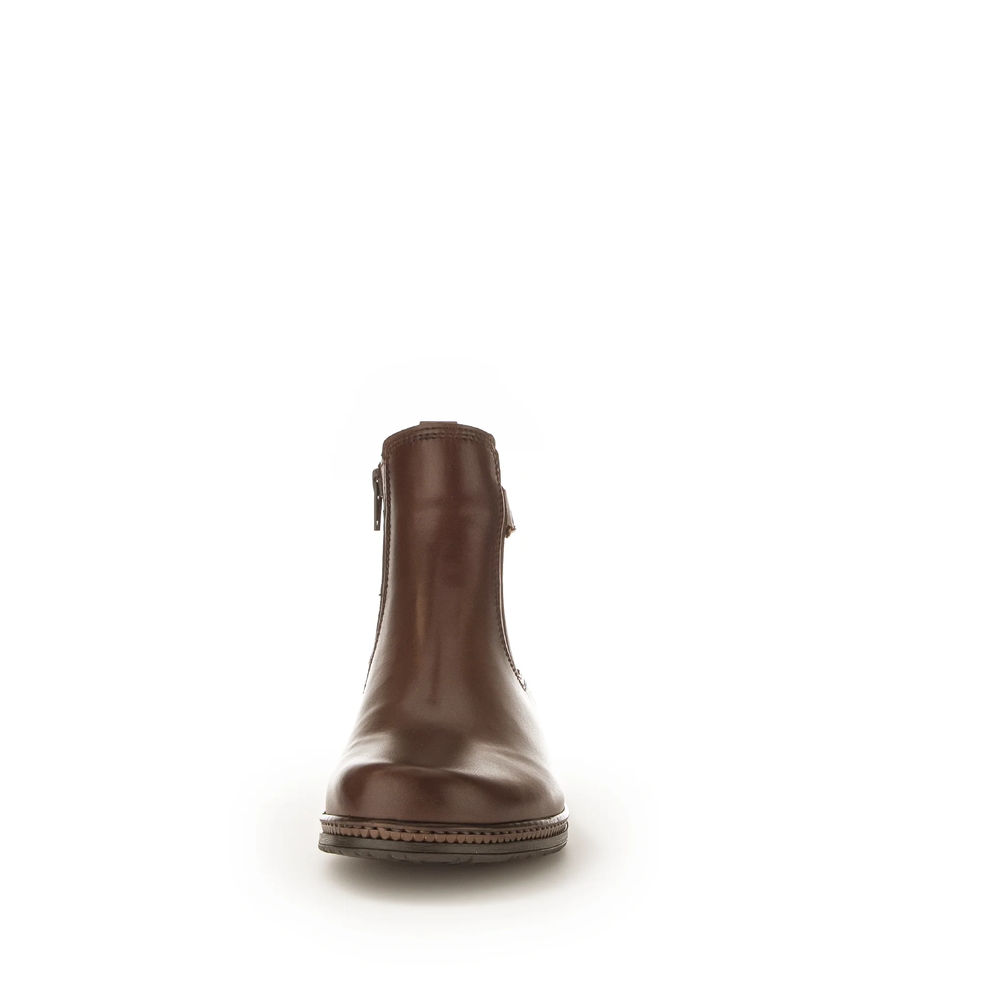 Bottines sattel en cuir lisse - Image 4
