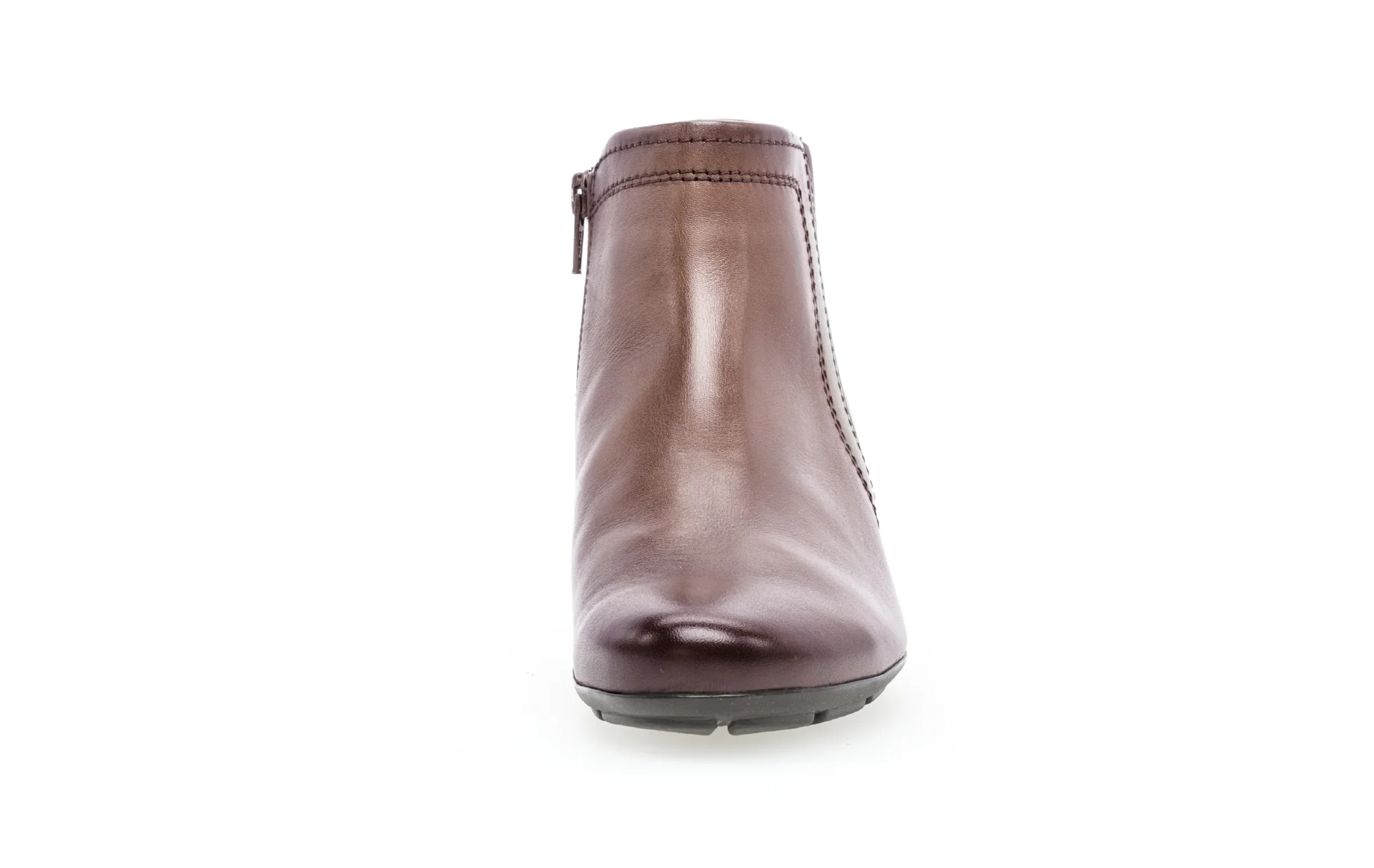Bottines sattel en cuir lisse - Image 4