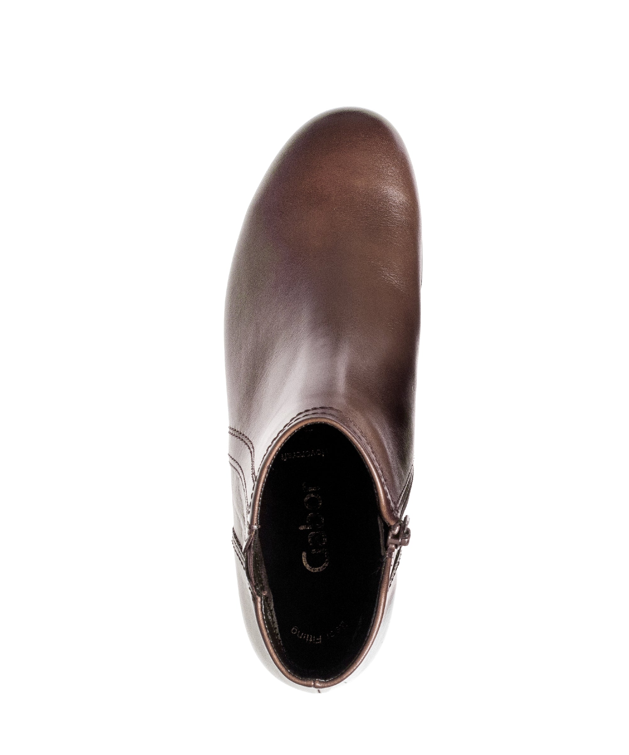 Bottines sattel en cuir lisse - Image 6