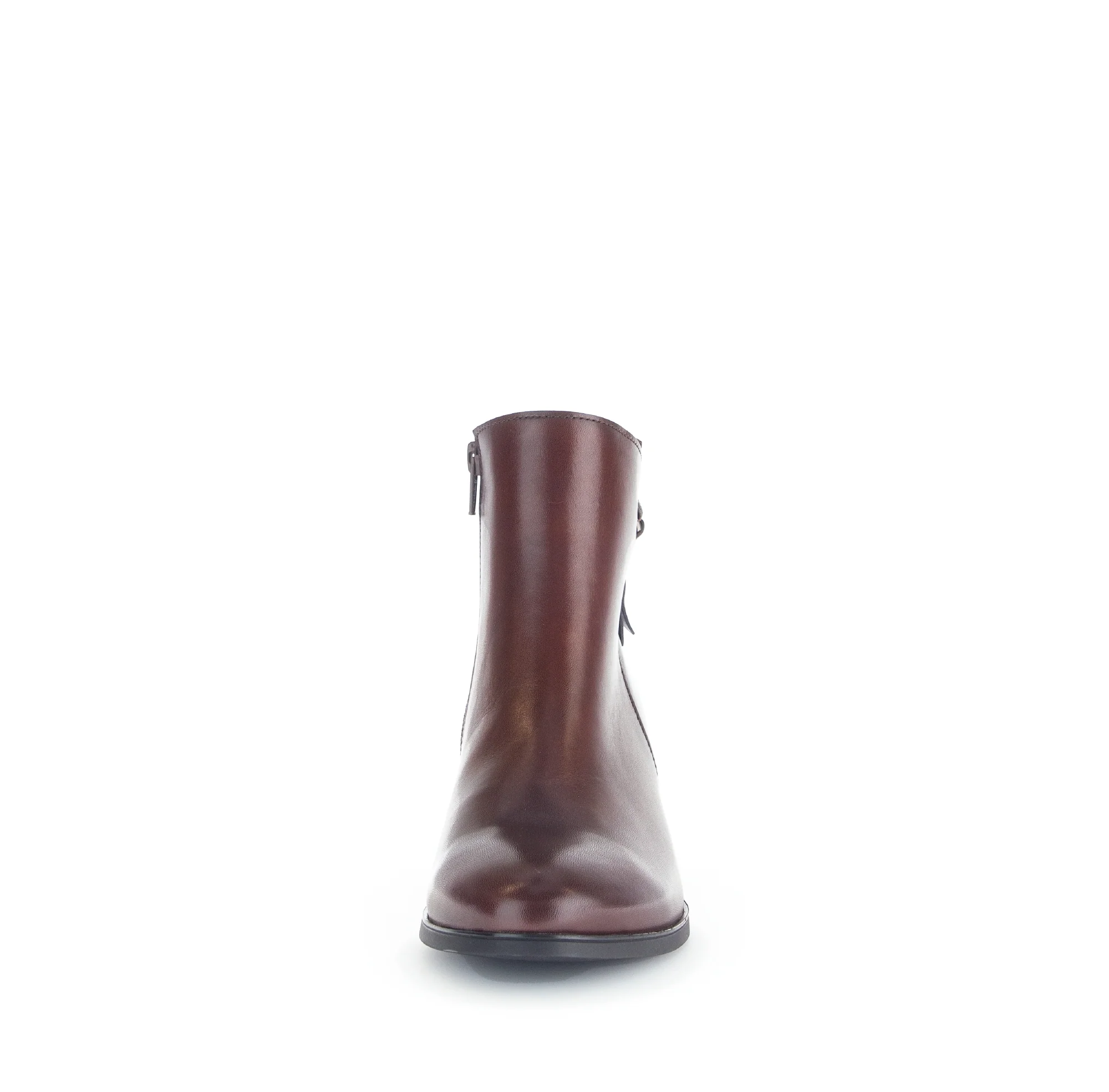 Bottines sattel en cuir lisse - Image 4