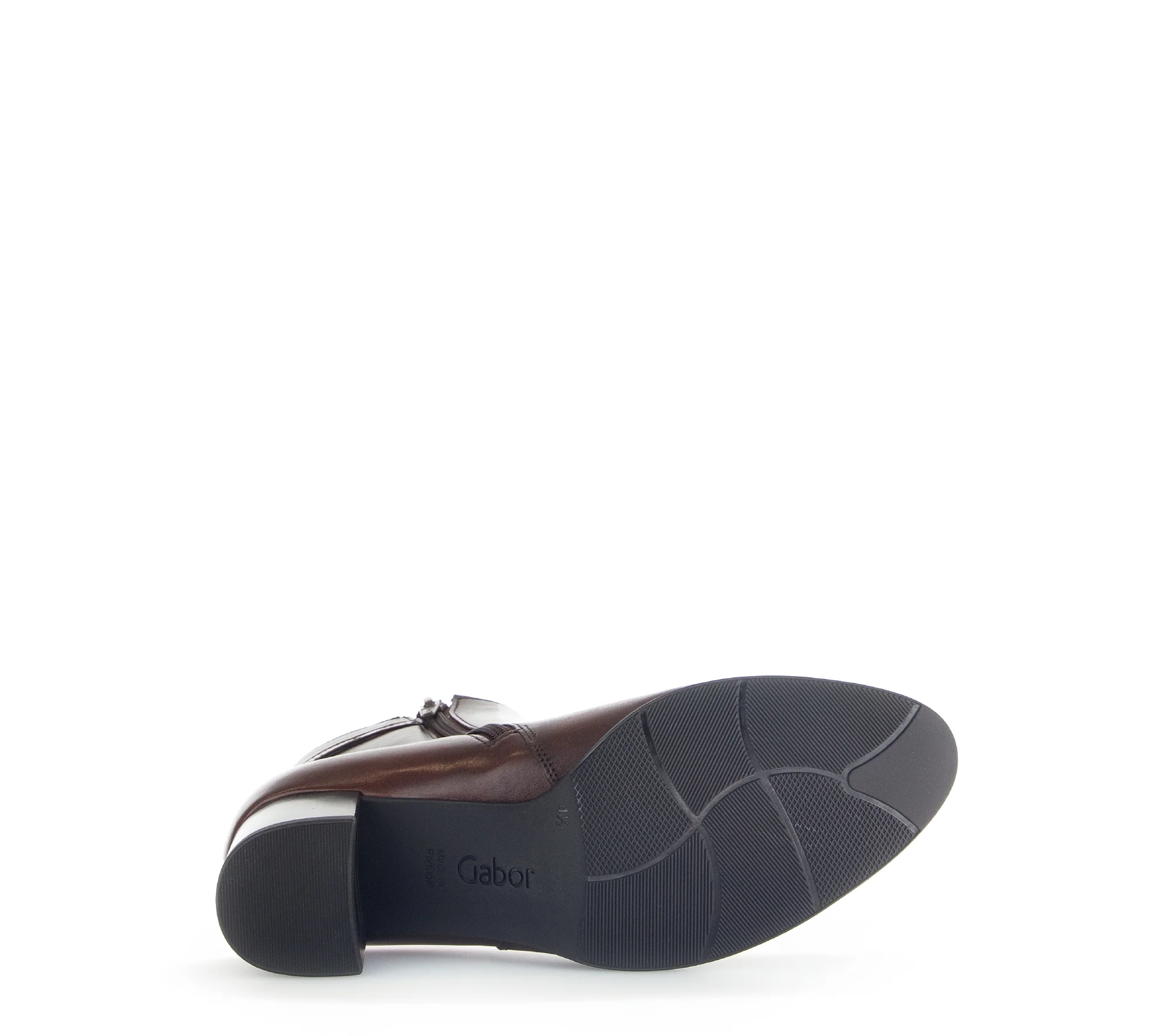 Bottines sattel en cuir lisse - Image 7
