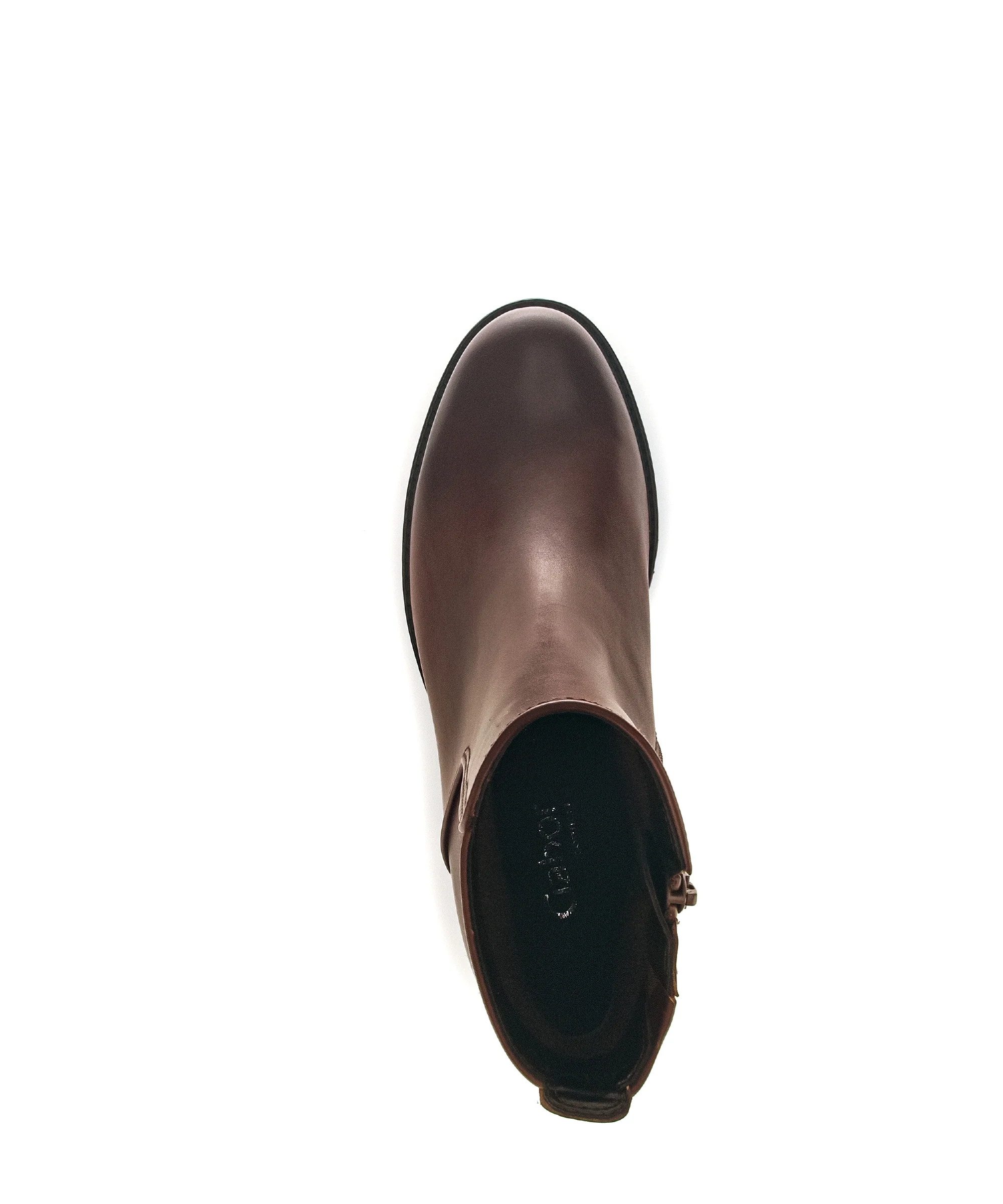 Bottines sattel en cuir lisse - Image 6