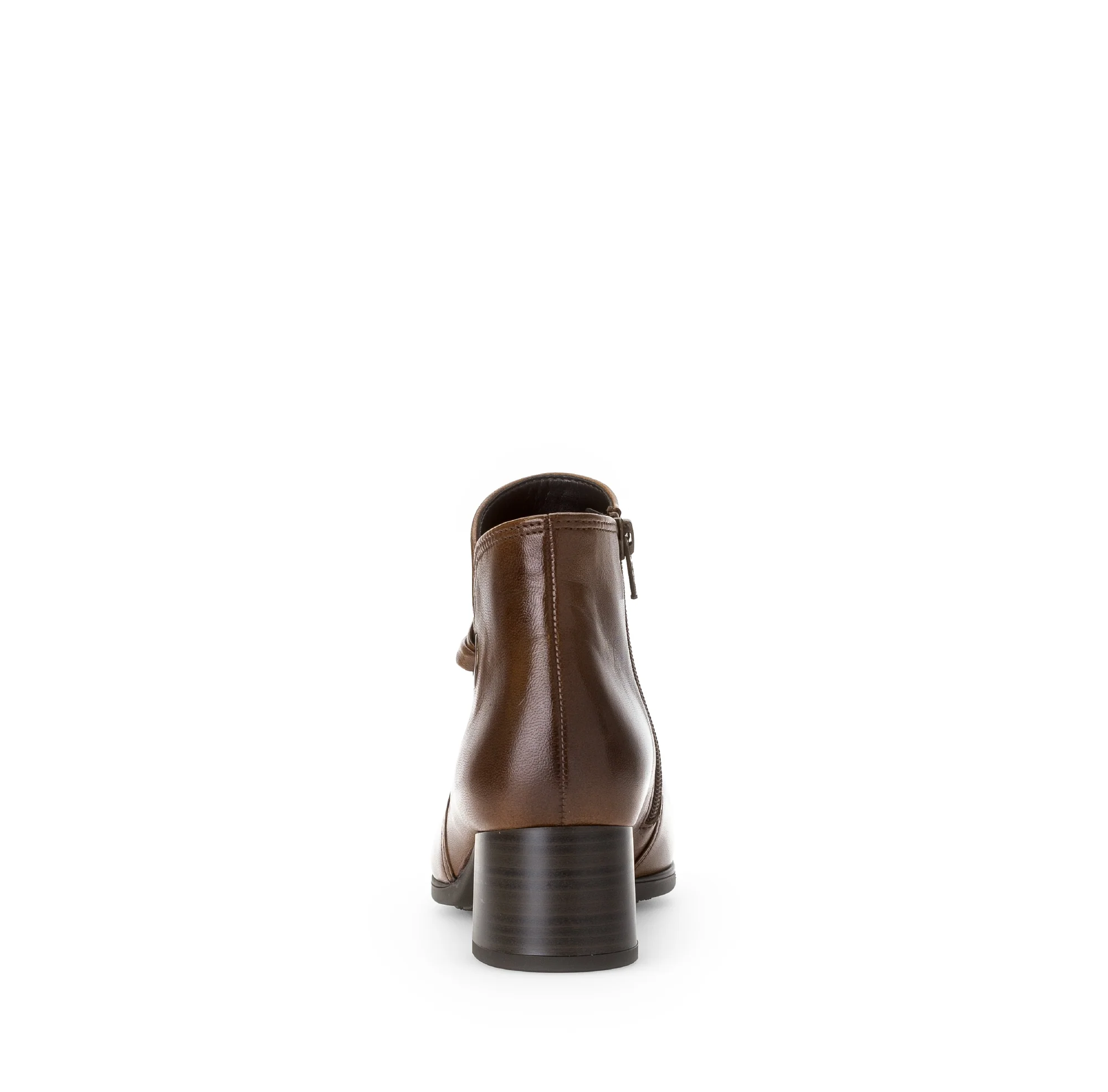 Bottines sattels en cuir lisse - Image 4