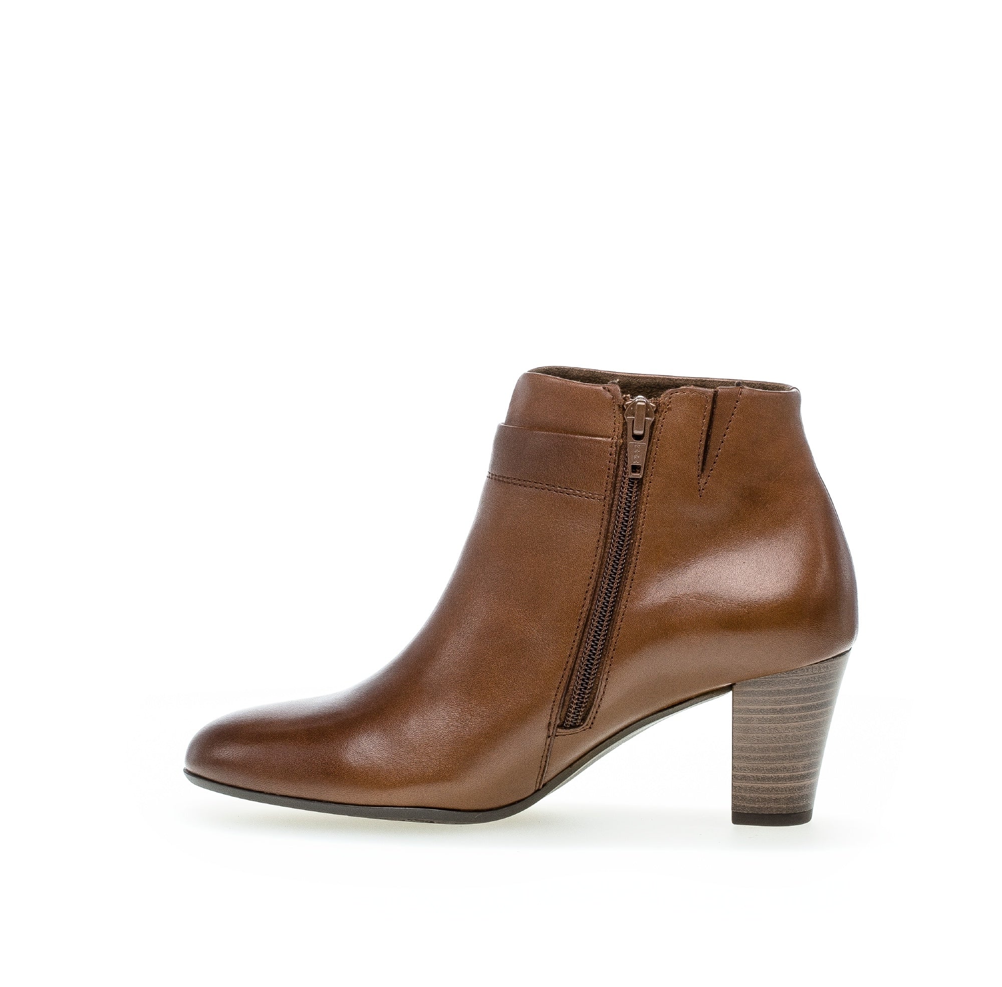 Bottines sattels en cuir lisse - Image 2