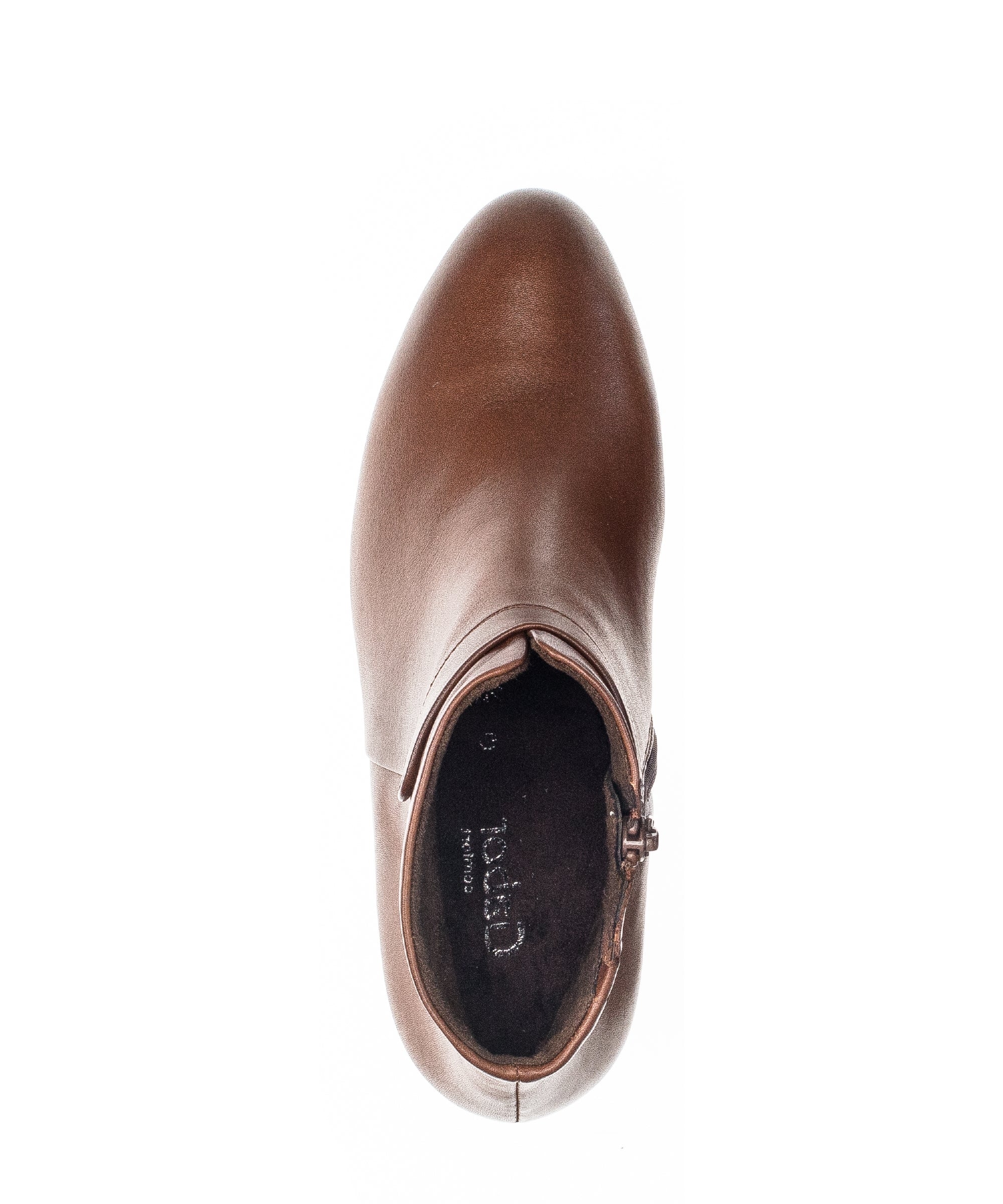 Bottines sattels en cuir lisse - Image 3