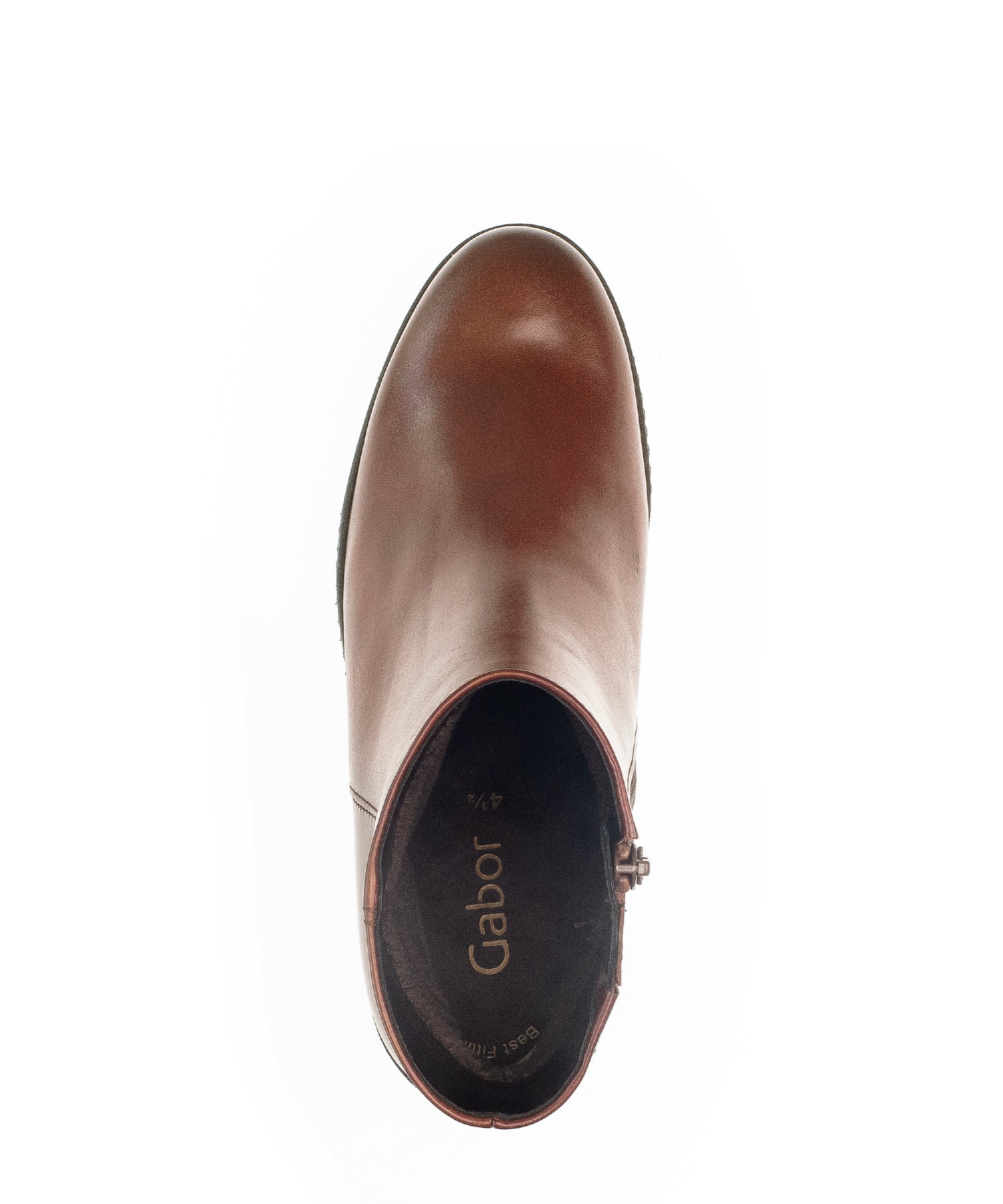 Bottines sattels en cuir lisse - Image 6