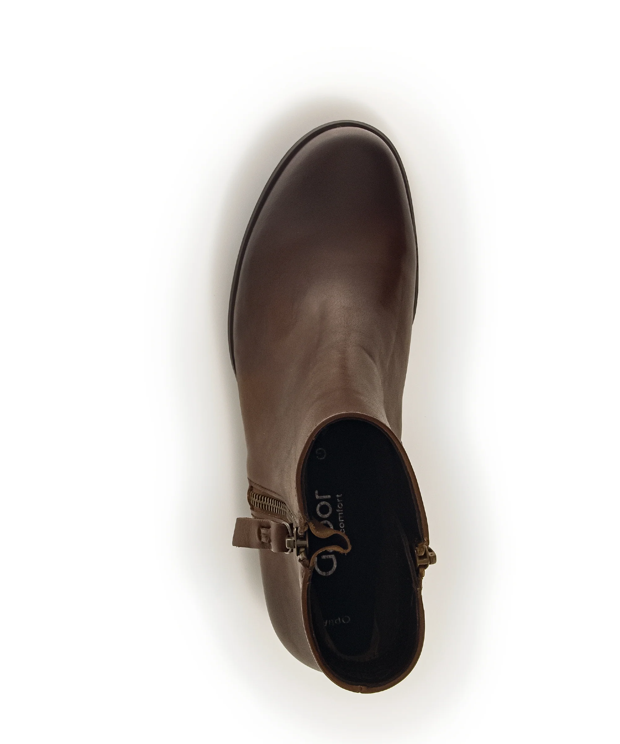 Bottines sattels en cuir lisse - Image 6