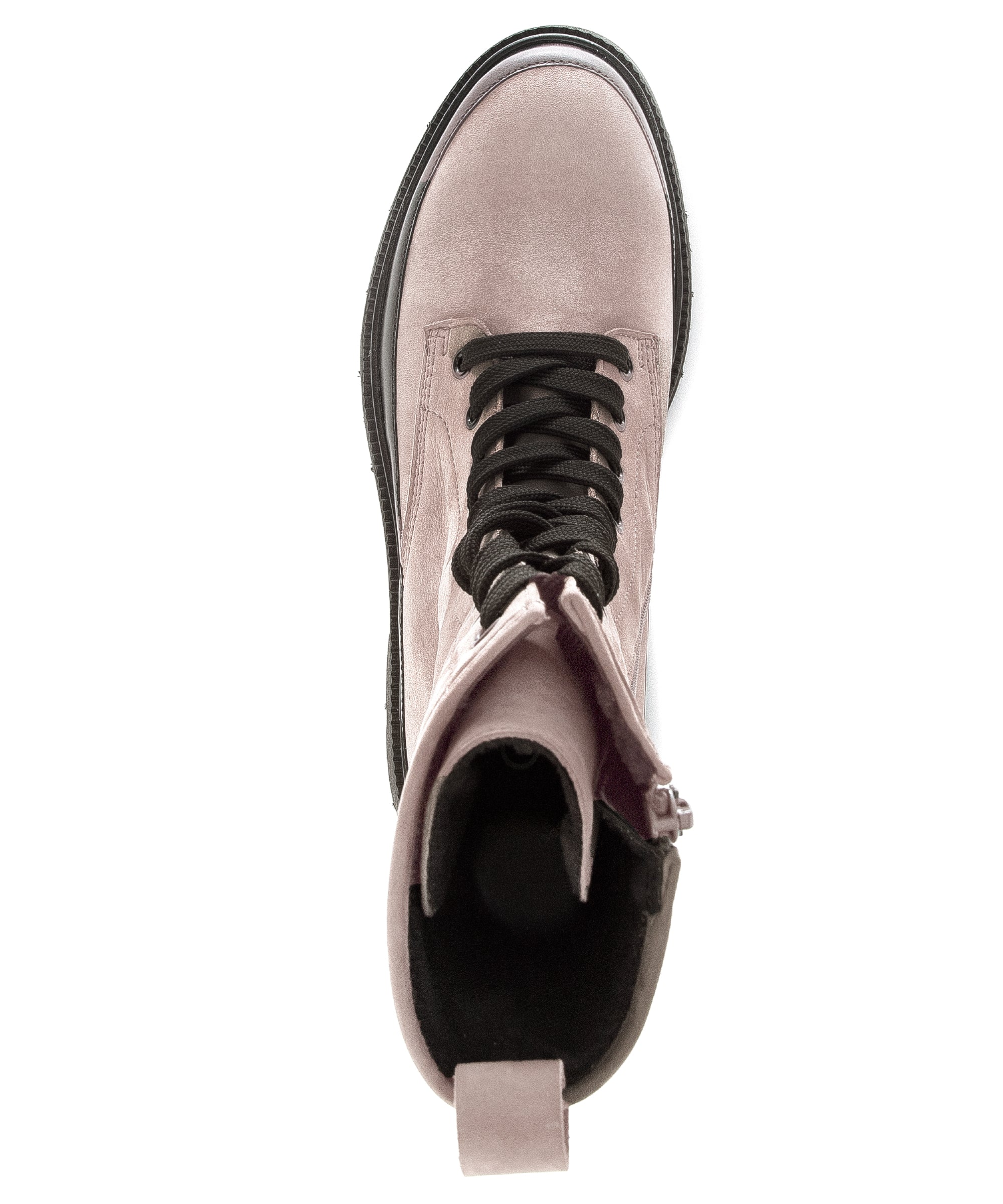 Bottines taupe en suède - Image 4