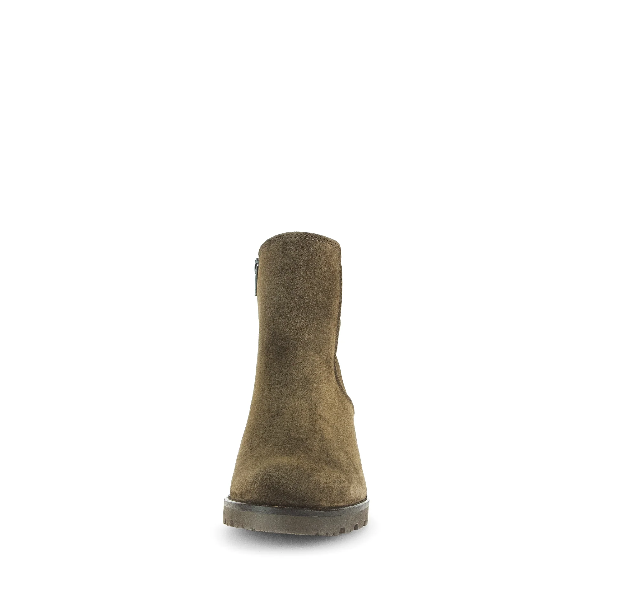 Bottines vertes en cuir velours - Image 4