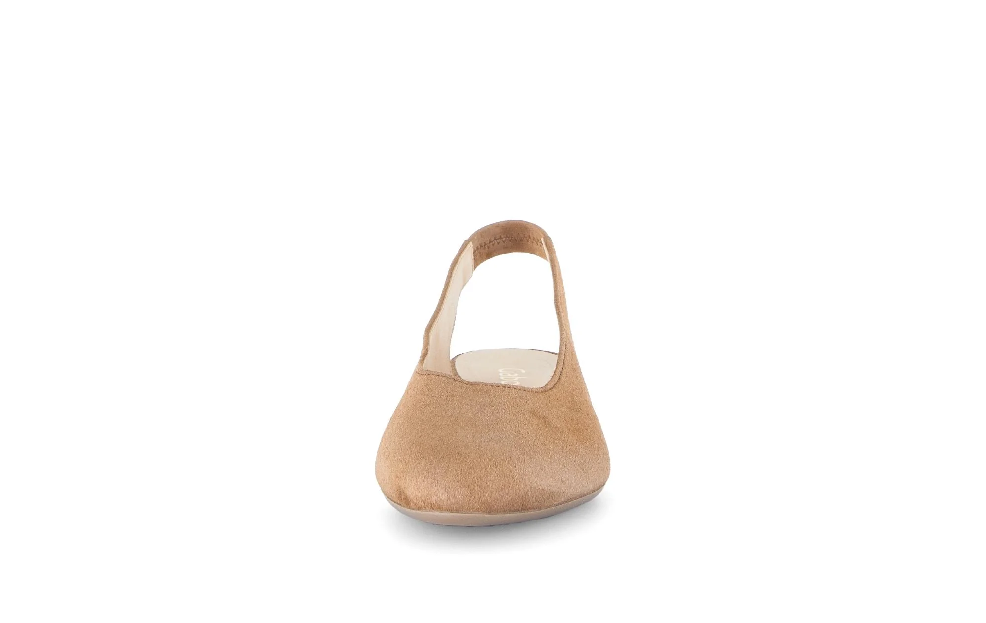 Escarpins Brides arrière marron en Nubuck - Image 5