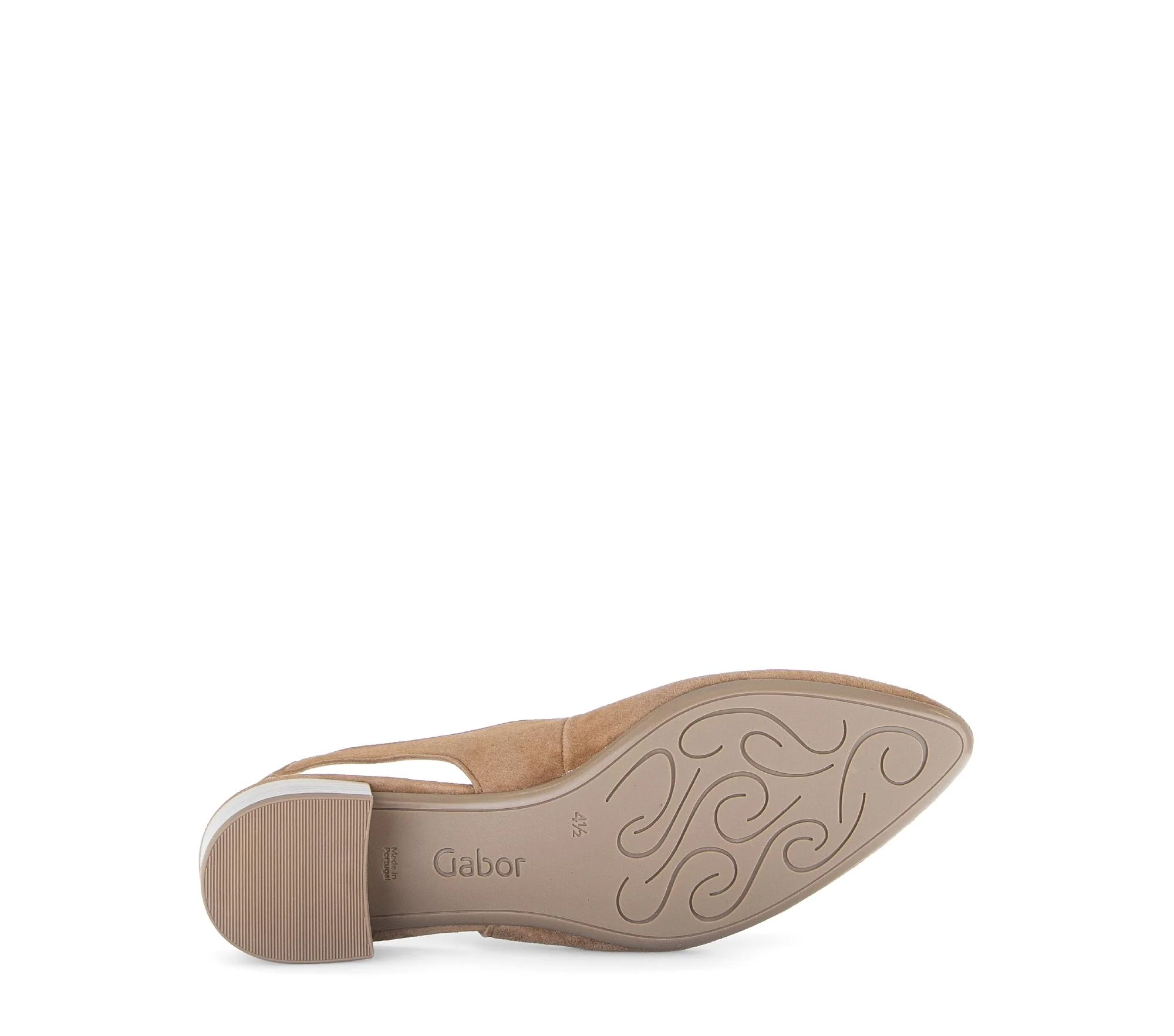 Escarpins Brides arrière marron en Nubuck - Image 7