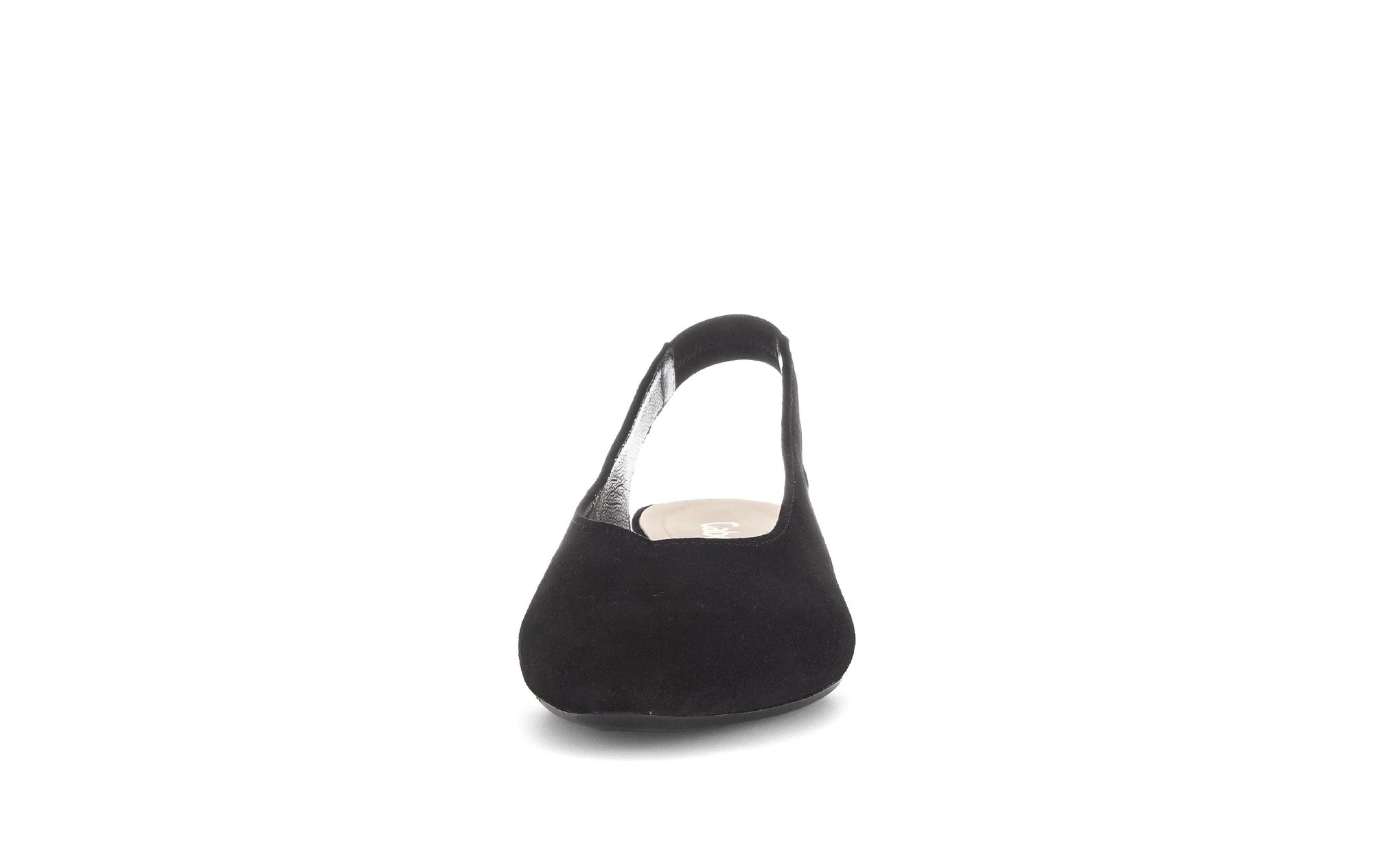 Escarpins Brides arrière noires en Nubuck - Image 5