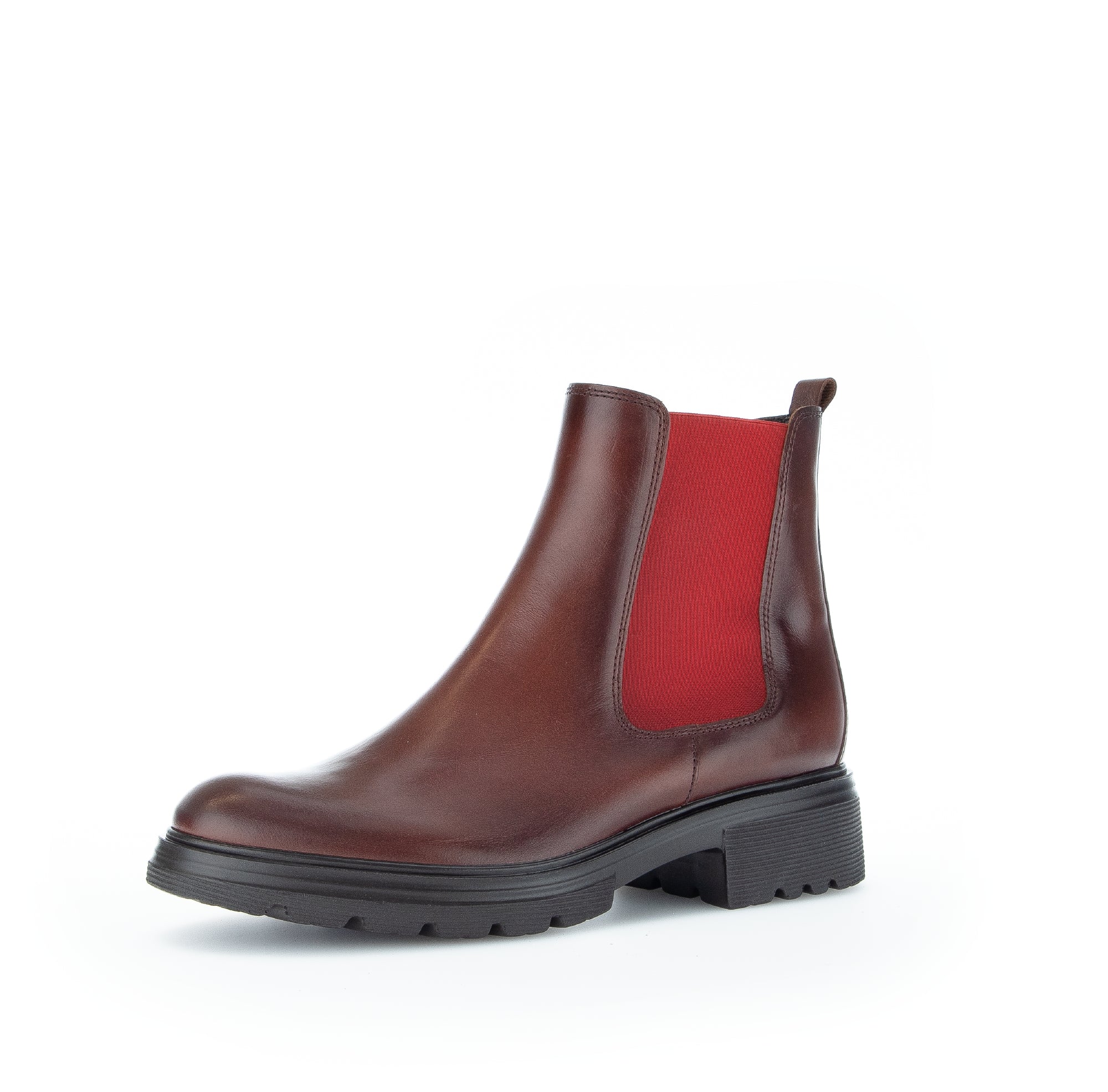 Chelsea Boots cognac en cuir lisse - Image 2