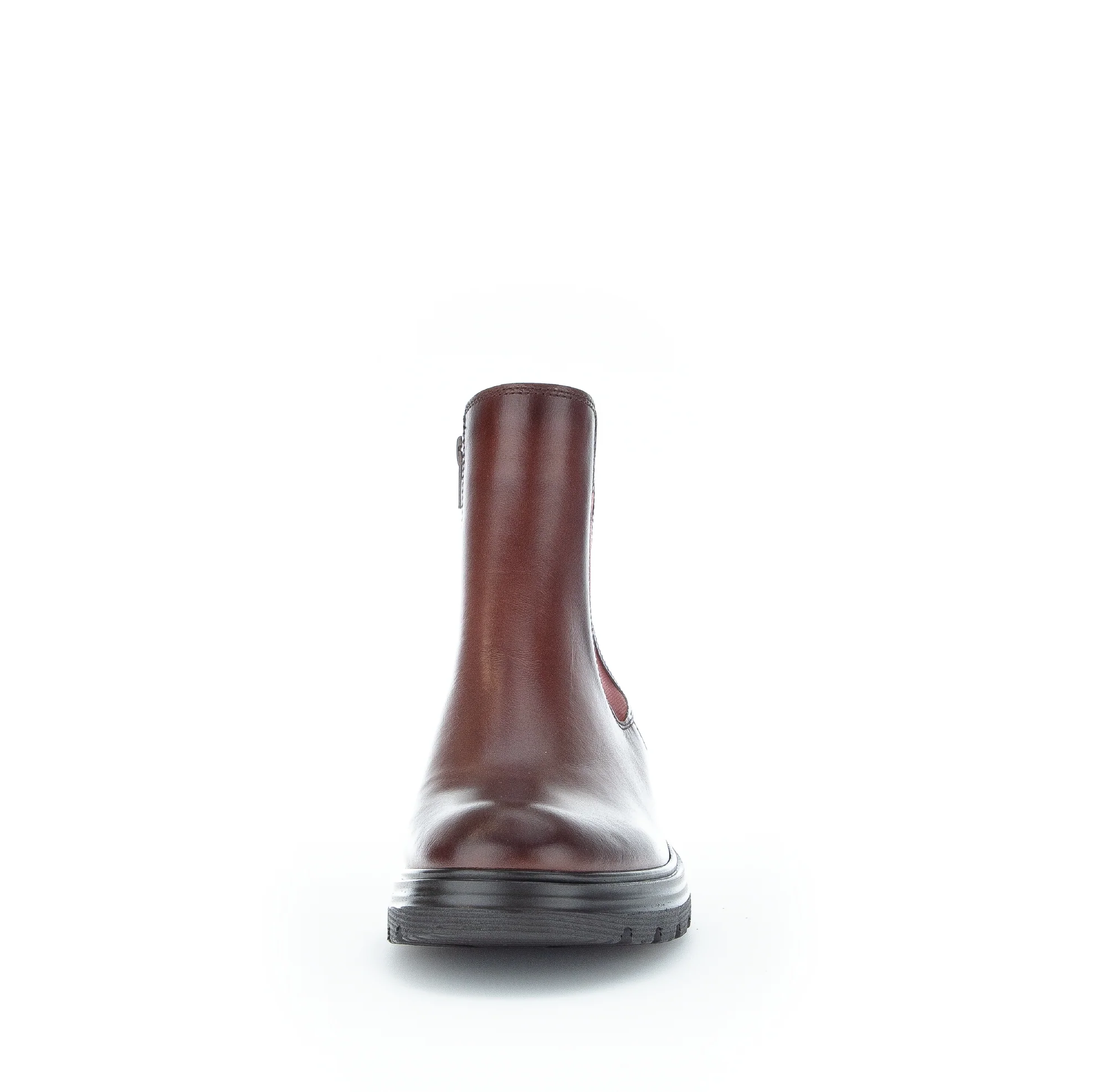 Chelsea Boots cognac en cuir lisse - Image 3
