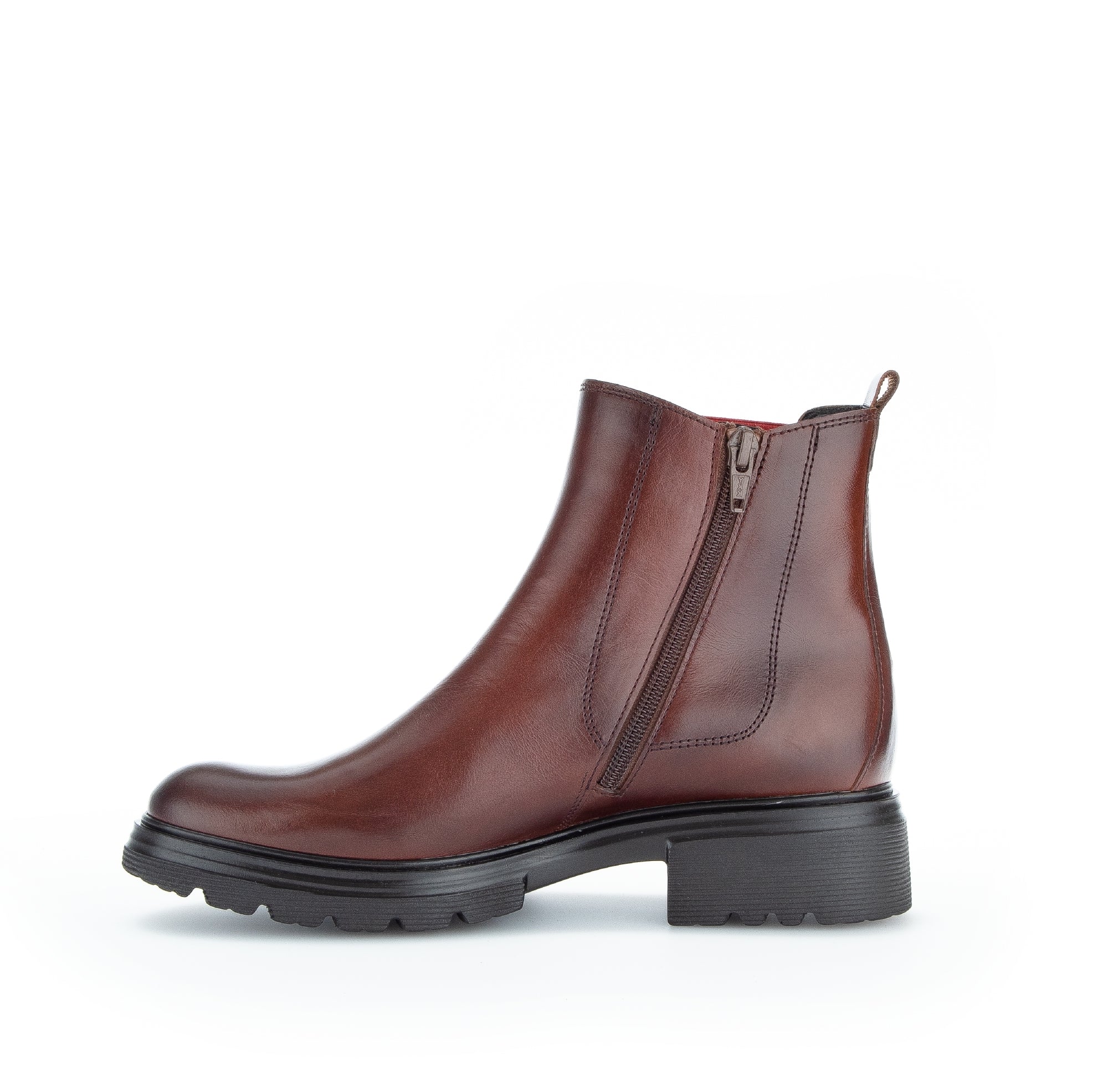 Chelsea Boots cognac en cuir lisse - Image 5
