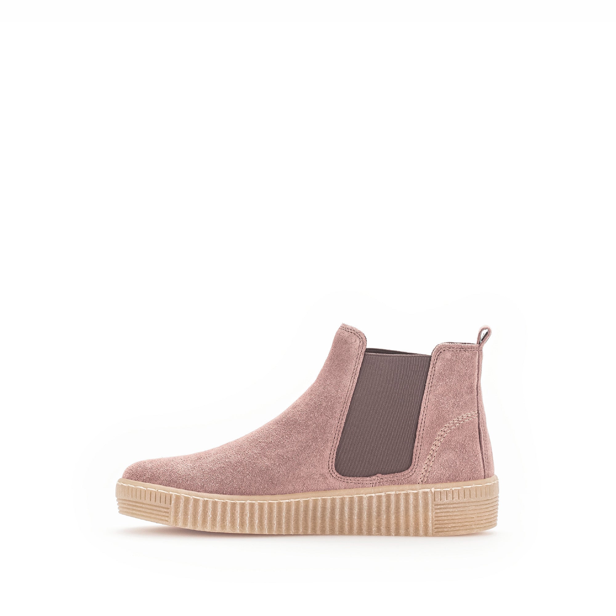 Chelsea Boots rose en velours - Image 2