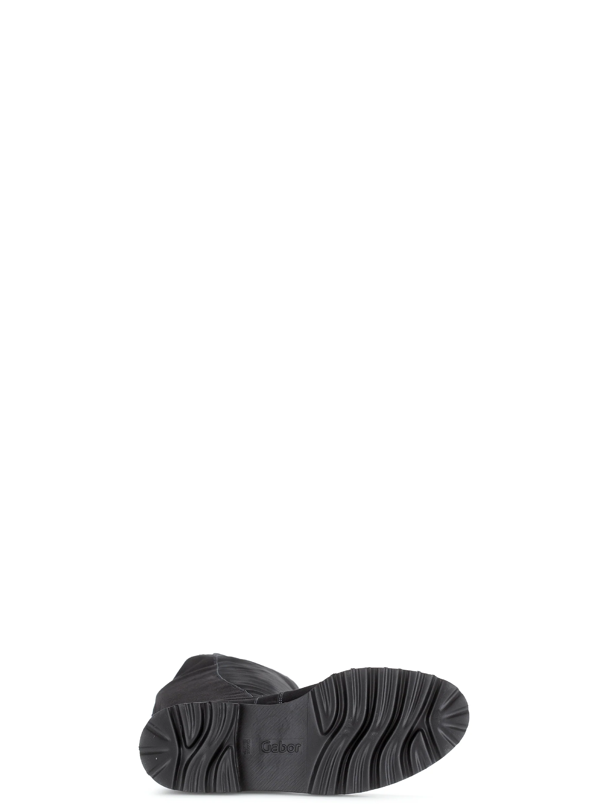 Cuissardes noires en cuir nubuk - Image 7