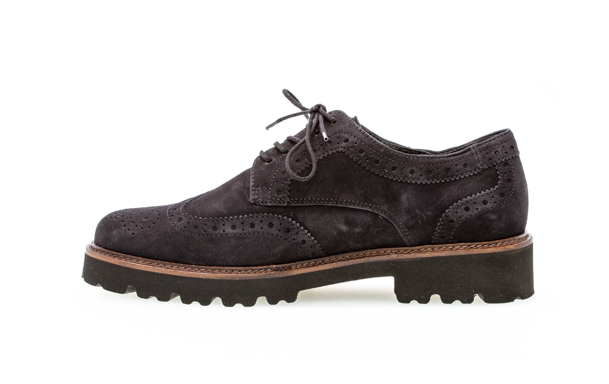Derbies marine en cuir - Image 2