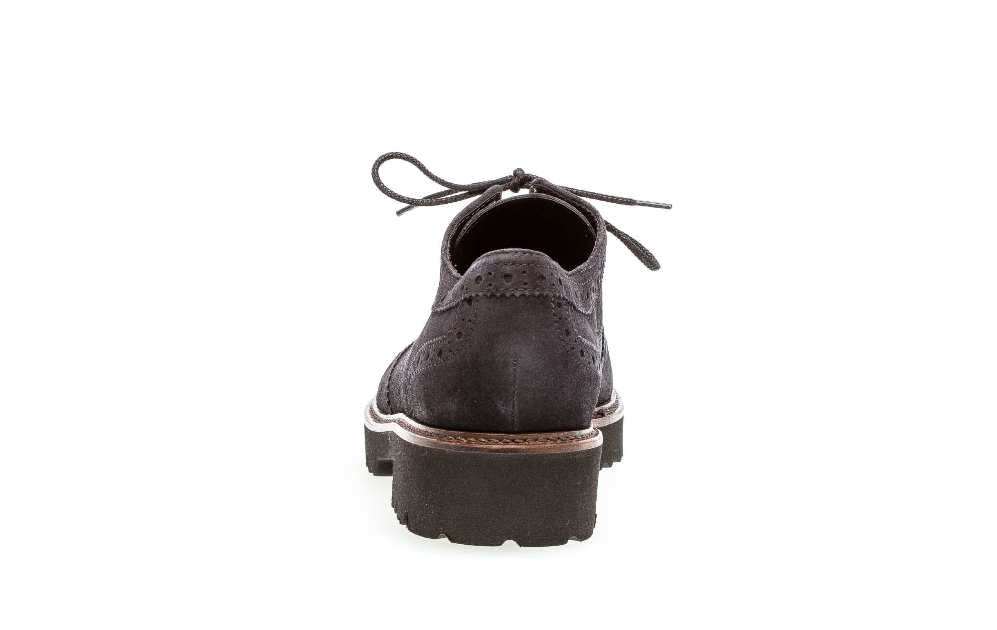 Derbies marine en cuir - Image 4