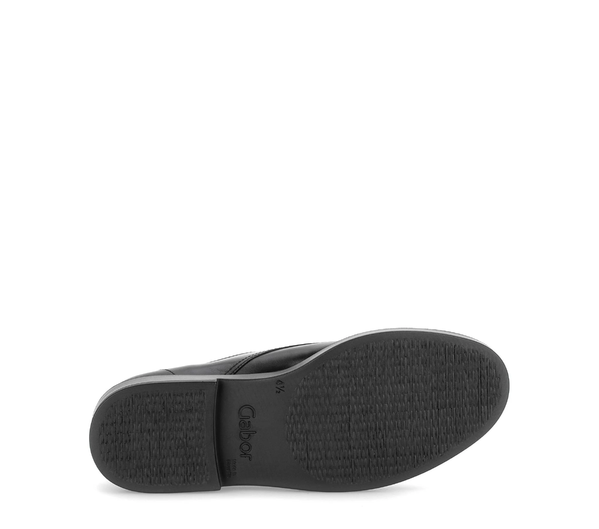 Derbies noires en cuir lisse - Image 7
