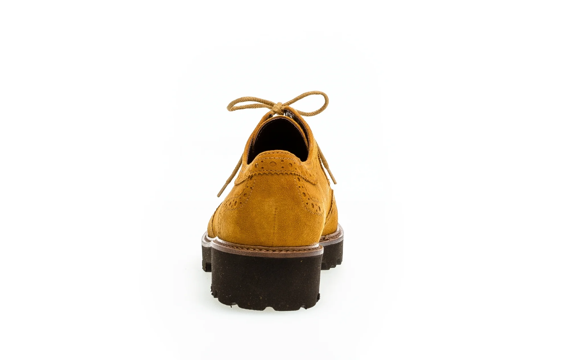 Derbies ville cognac en velours - Image 3