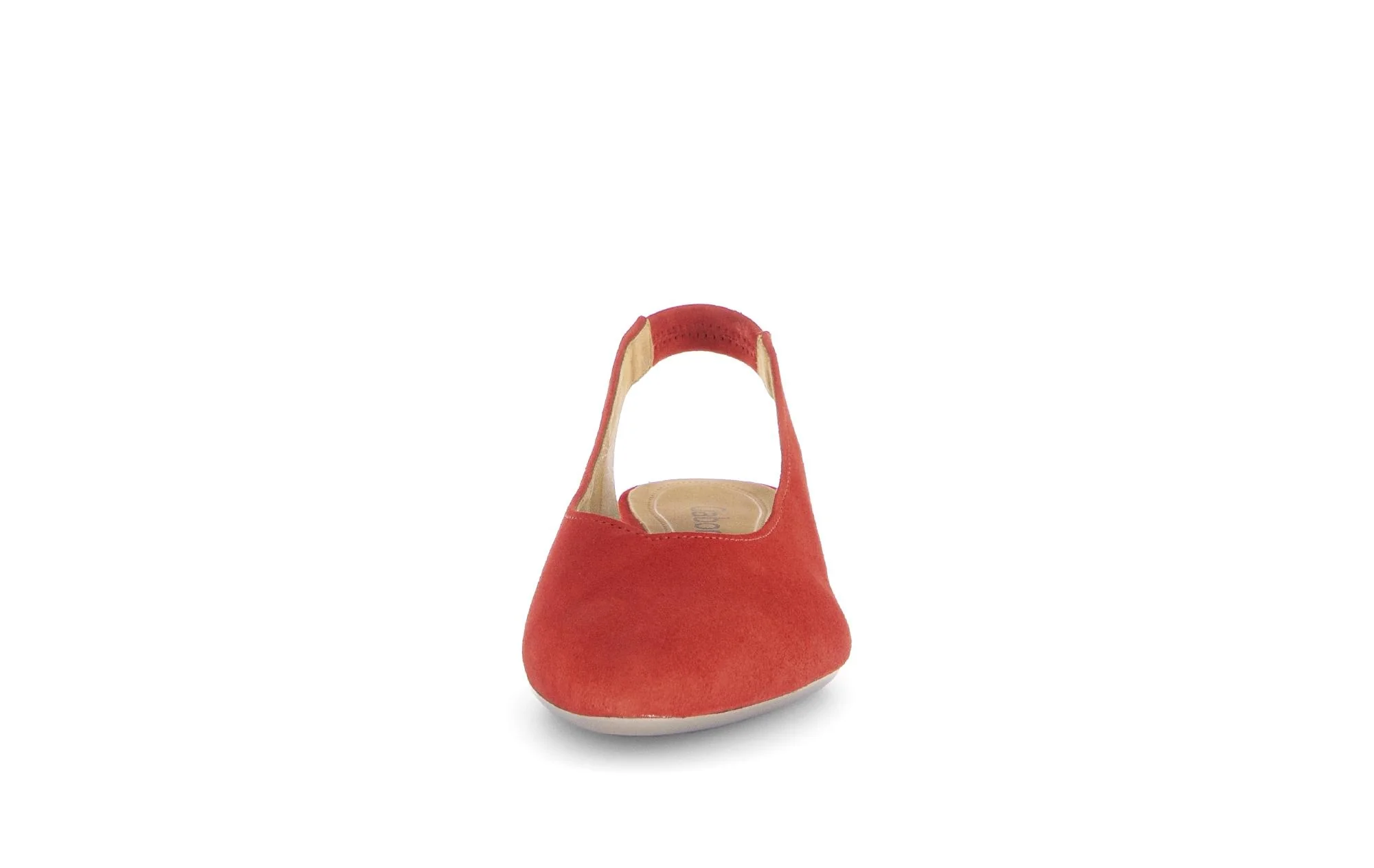 Escarpins à bride arrière rouges en Nubuck - Image 5