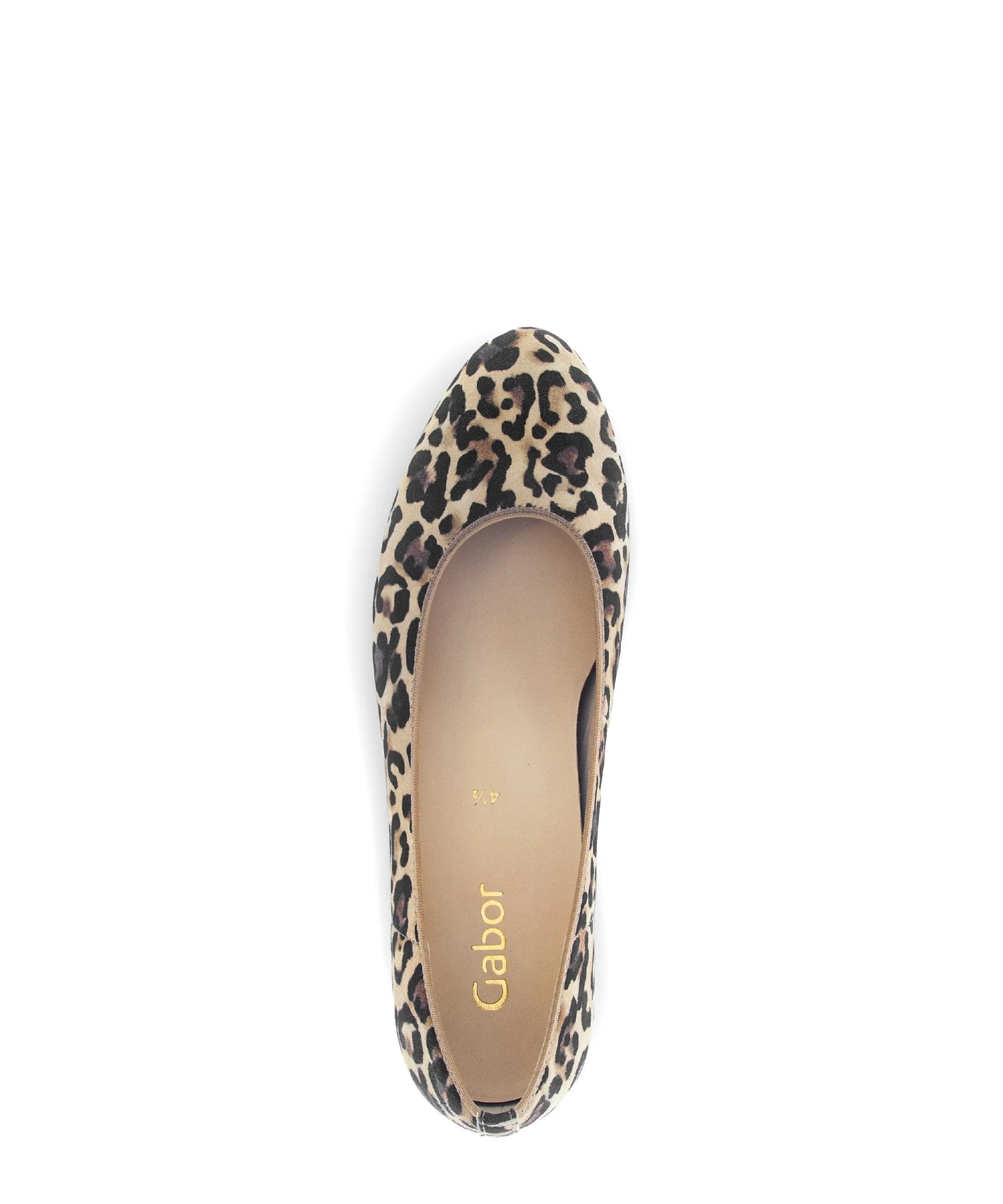 Escarpins beiges en cuir - Image 3