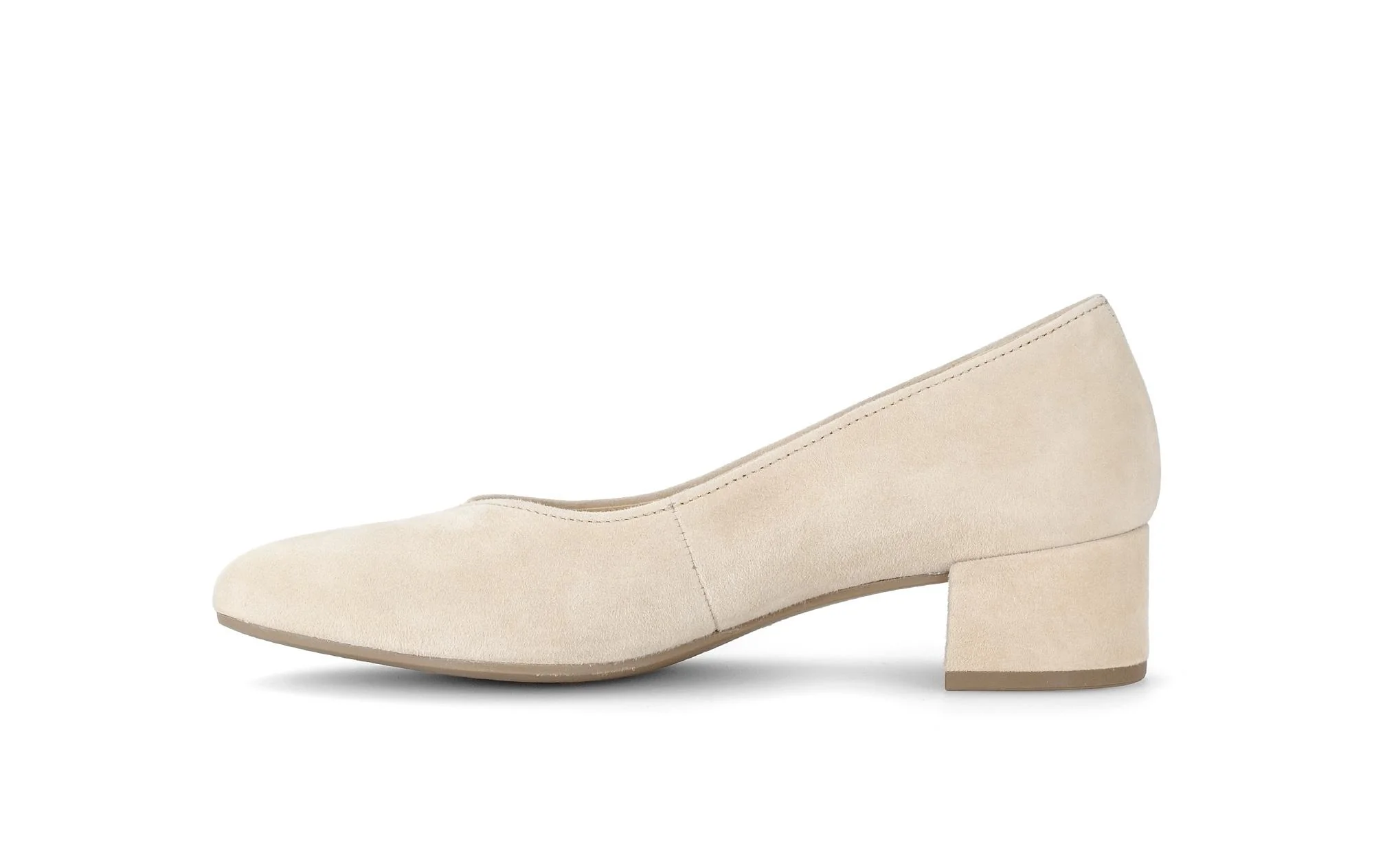 Escarpins beiges en nubuck - Image 2