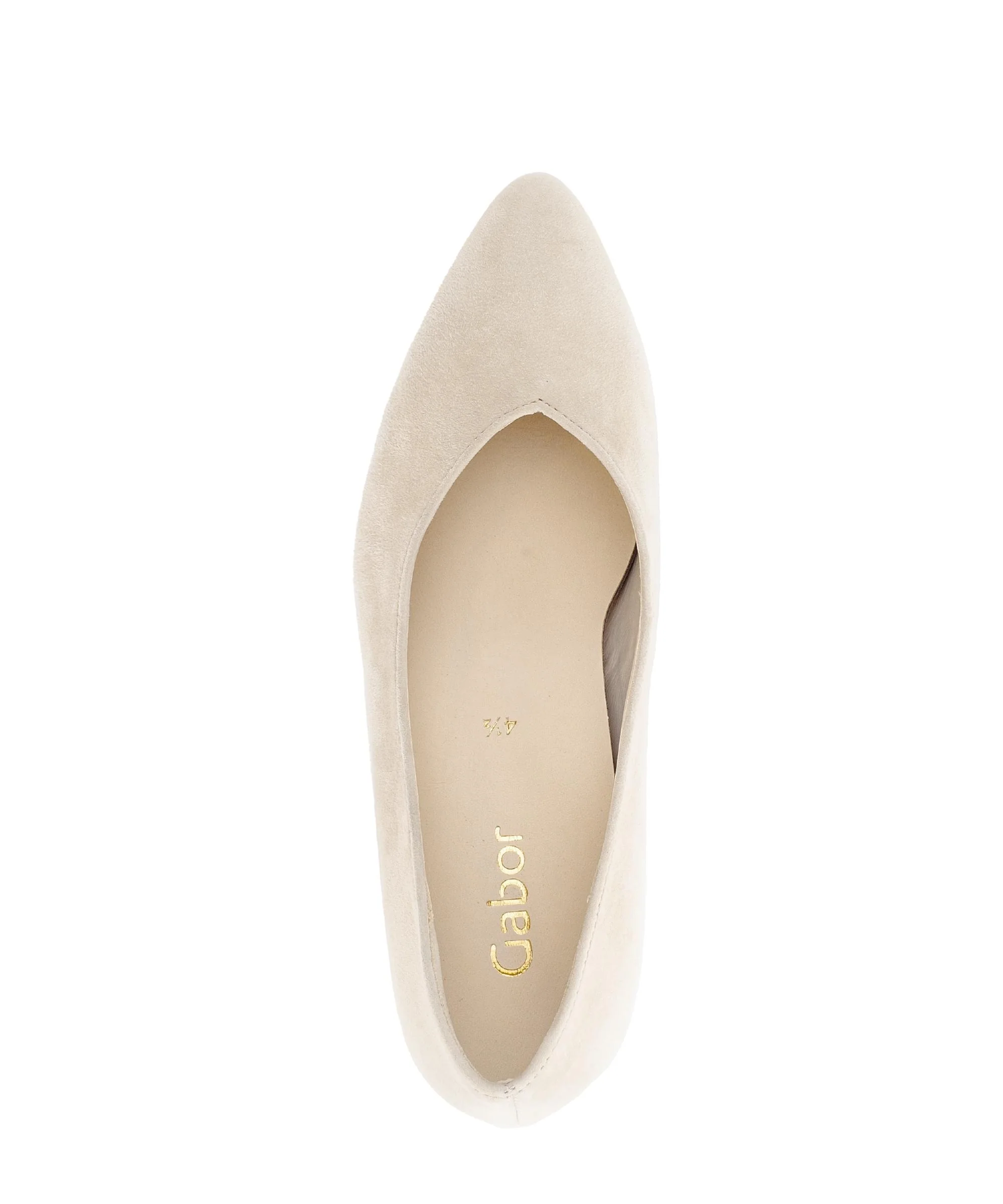 Escarpins beiges en nubuck - Image 3