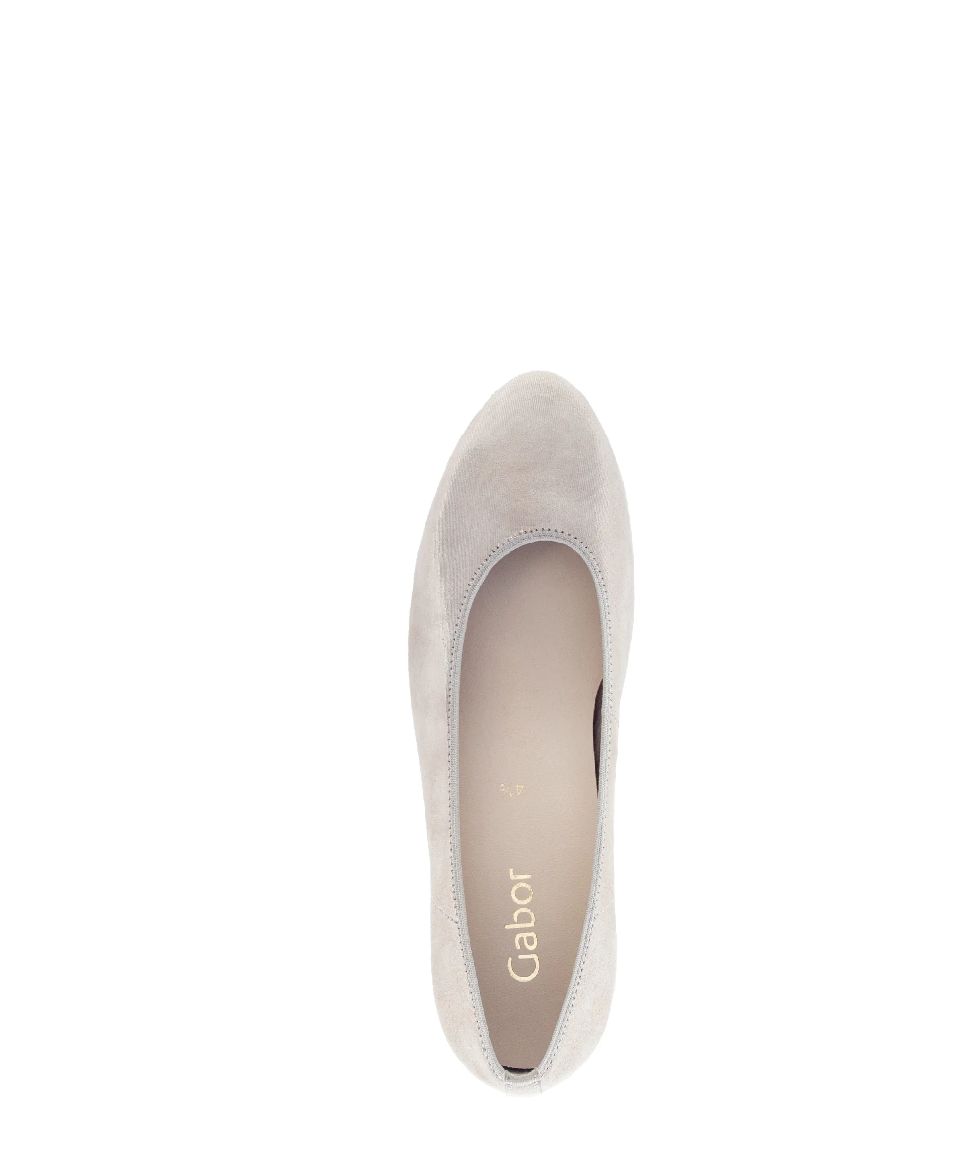 Escarpins beiges en cuir lisse - Image 3