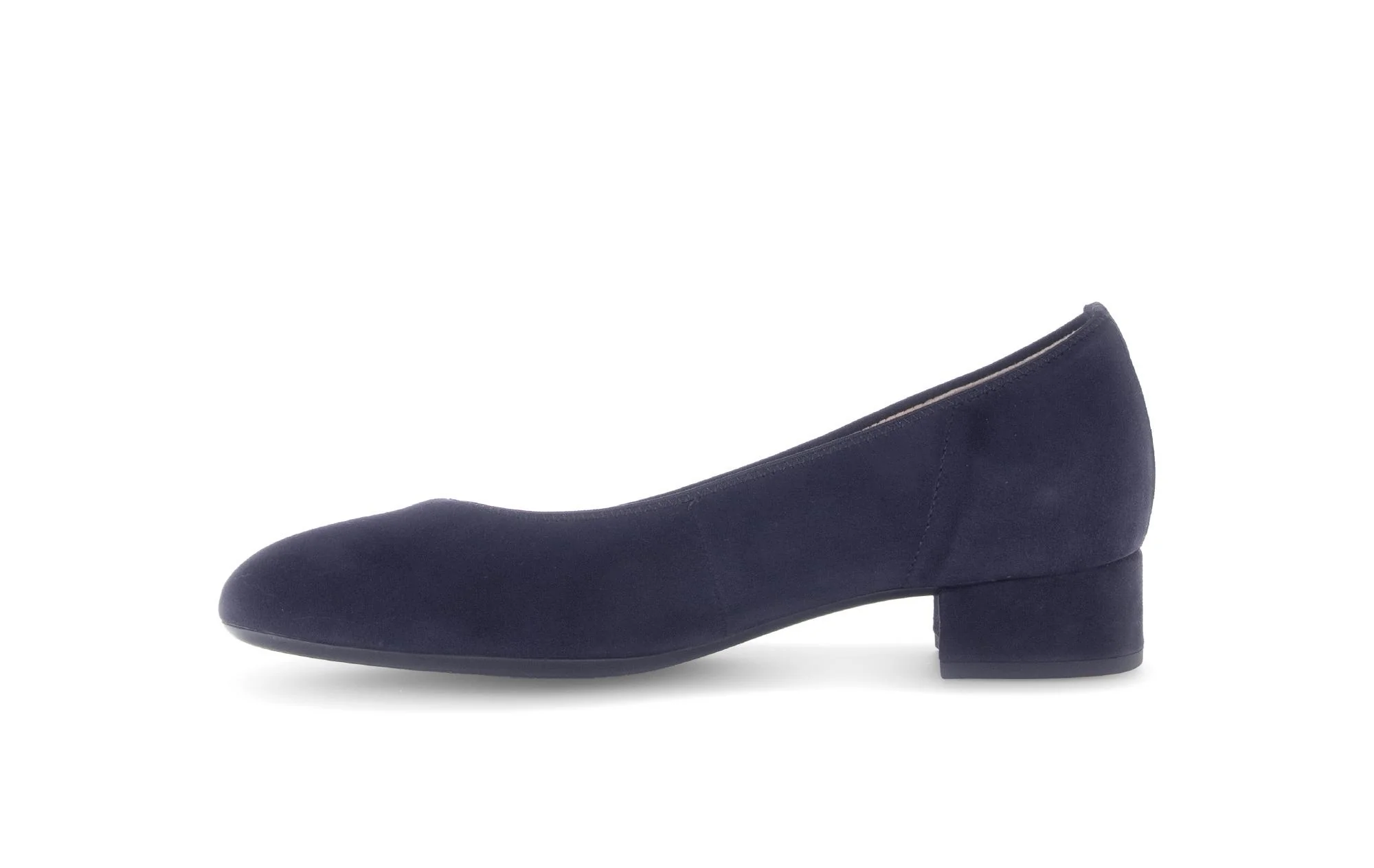 Escarpins bleus en cuir - Image 2