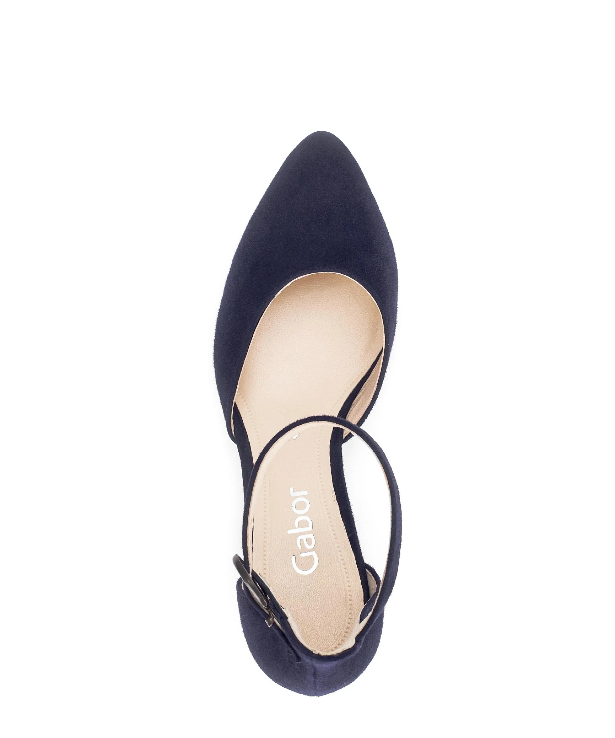 Escarpins bleus en nubuck - Image 3