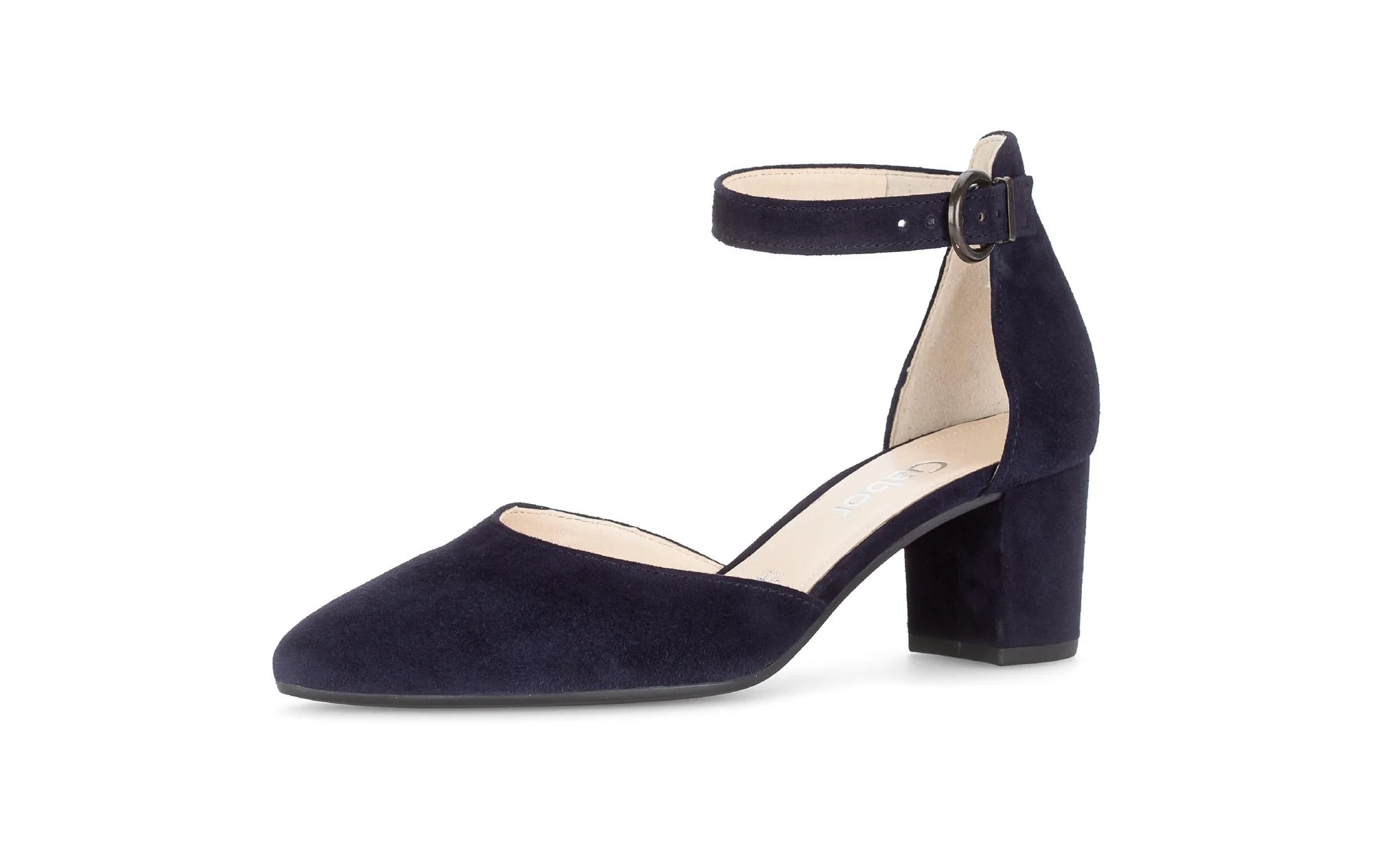 Escarpins bleus en nubuck - Image 6