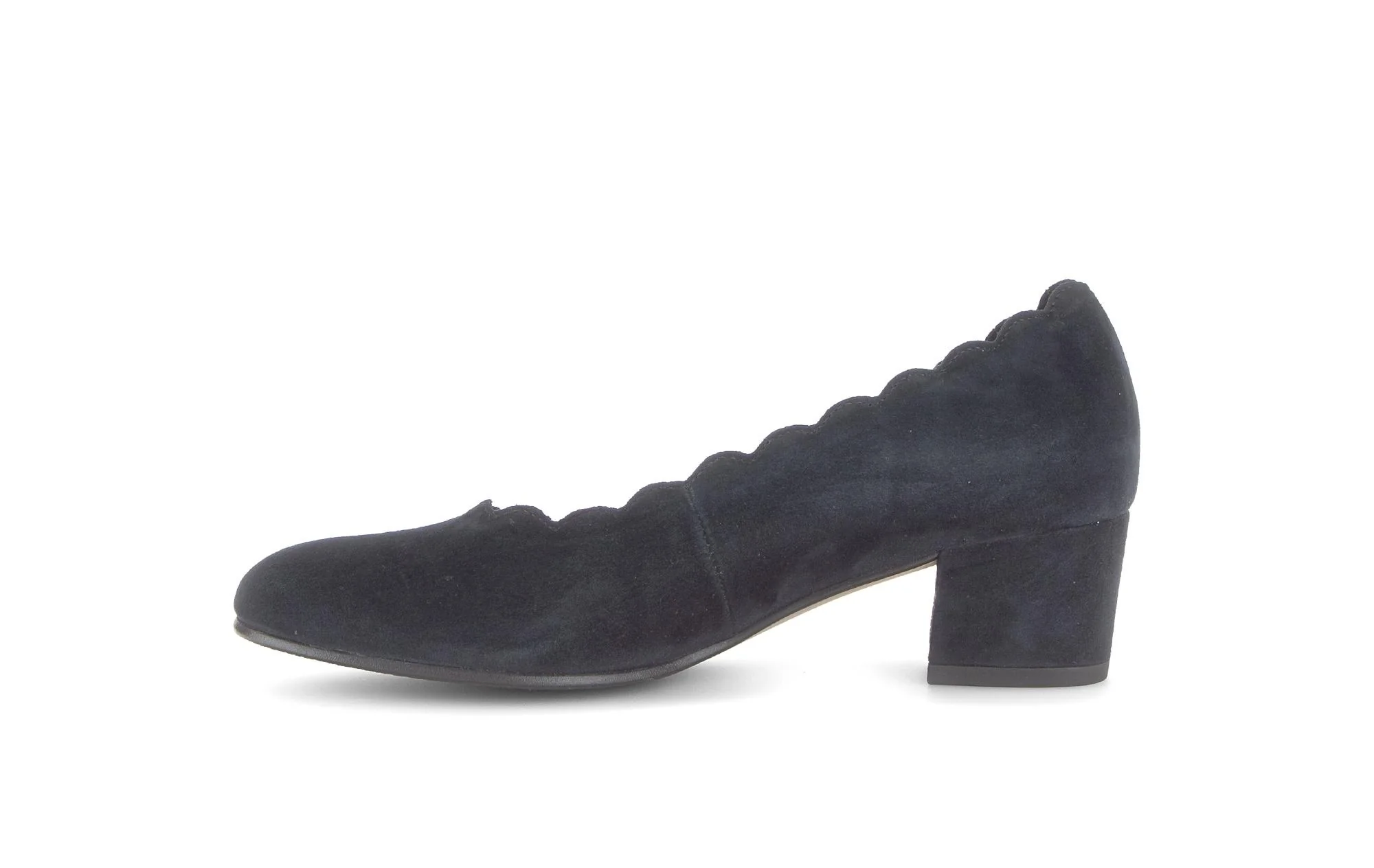 Escarpins bleus en nubuck - Image 2