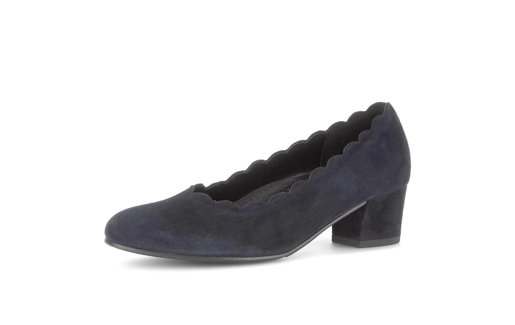 Escarpins bleus en nubuck - Image 6