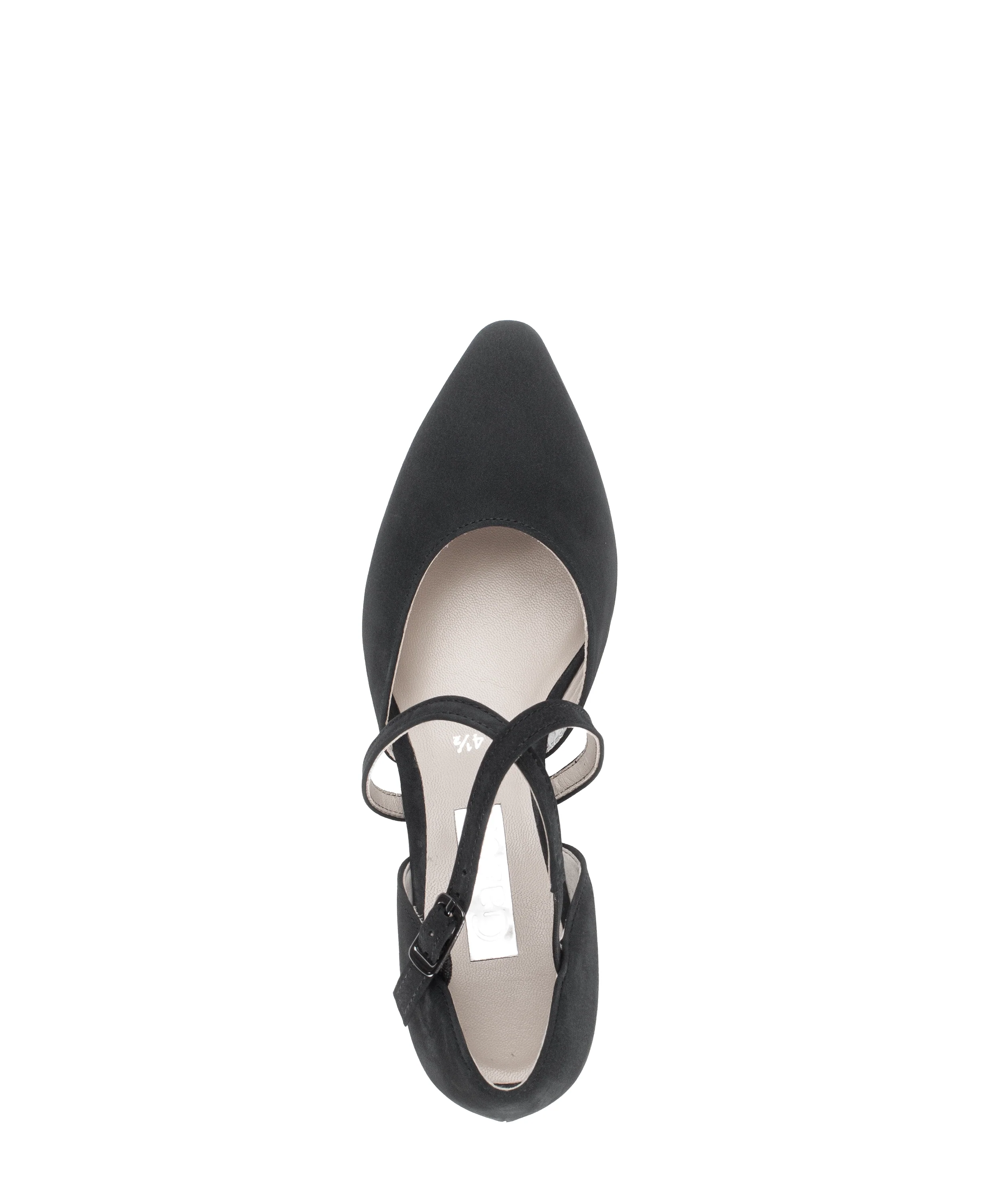 Escarpins bleus en cuir - Image 3