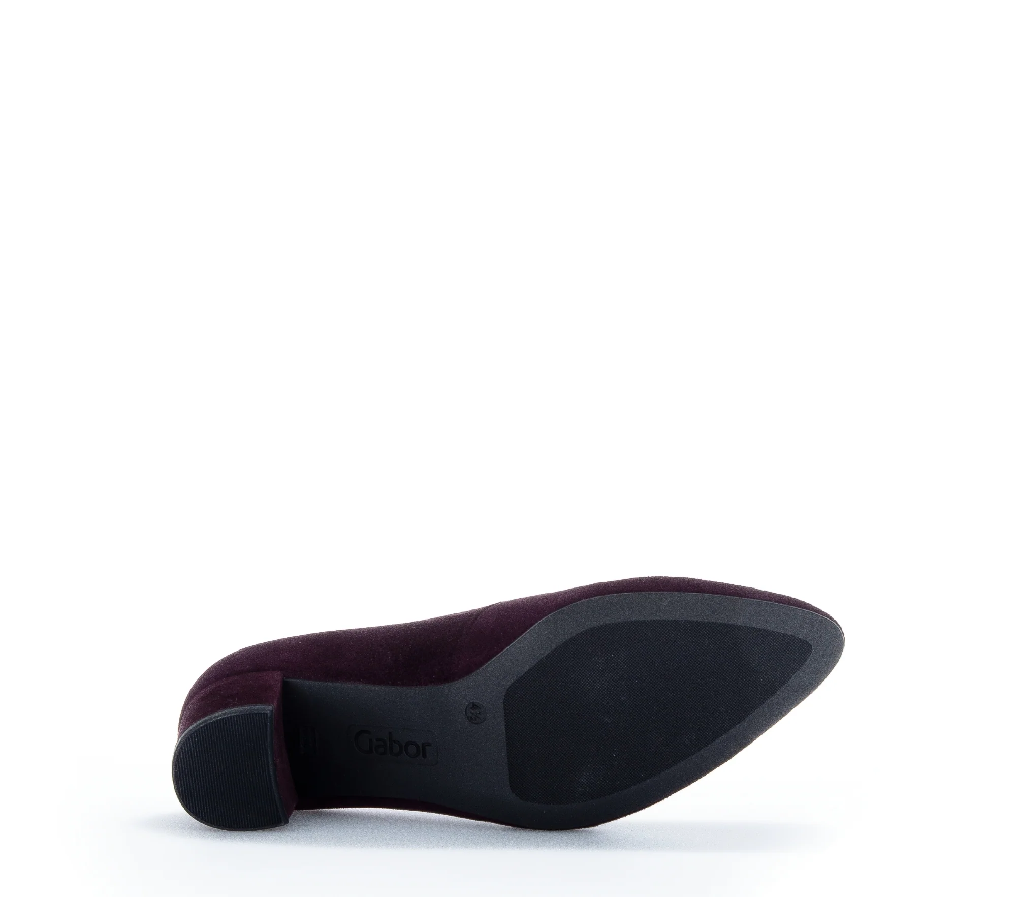 Escarpins bordeaux en cuir - Image 6